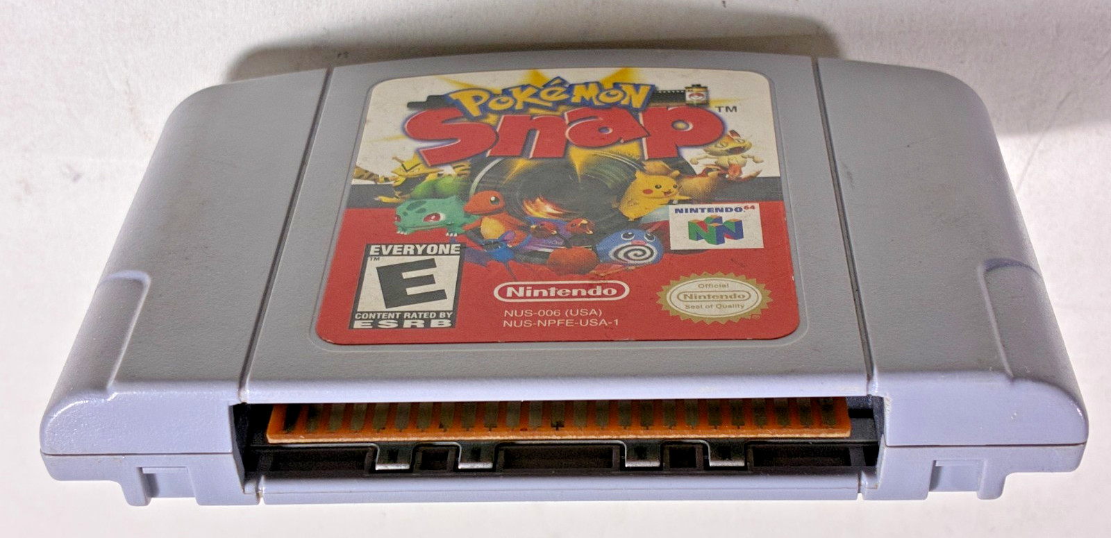 Nintendo 64 Pokémon Snap Game Pak NUS-USA/Can-1 Tested Working