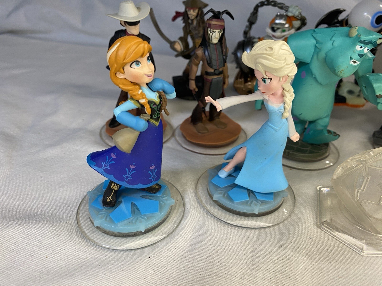Disney Infinity Figure Lot – Jack Skellington, Incredibles, Frozen, Star Wars +