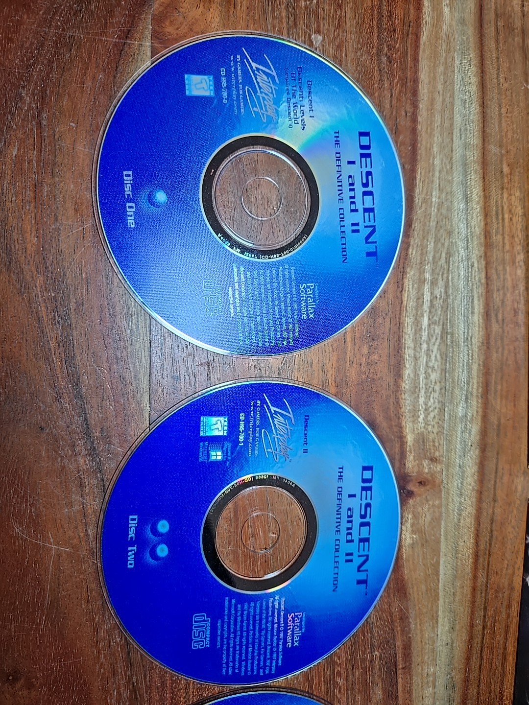 Descent I and II: The Definitive Collection PC CD-ROM wDisc Demo Descents 3
