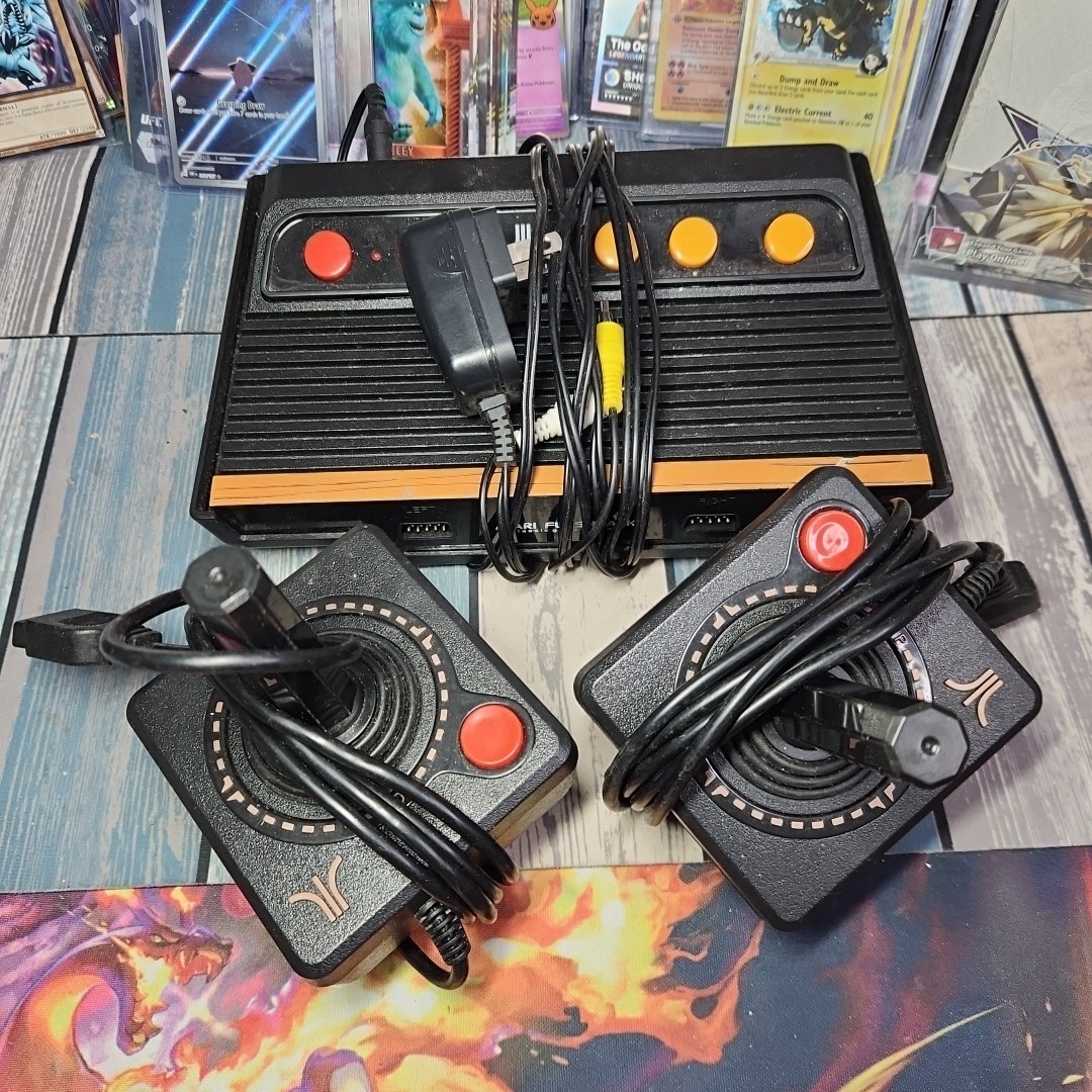 Atari Flashback Plug In Play Classic Game Console With 2 Joystick Controllers