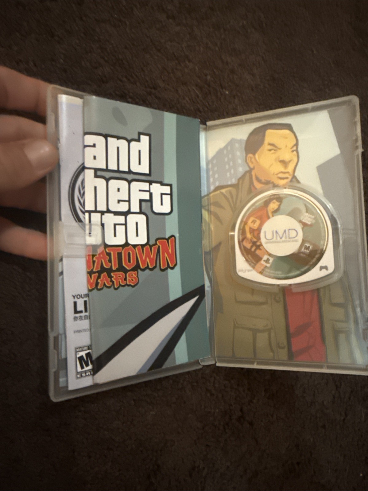 Grand Theft Auto: Chinatown Wars + Map And Manual Sony PSP, 2009 Complete & Map!