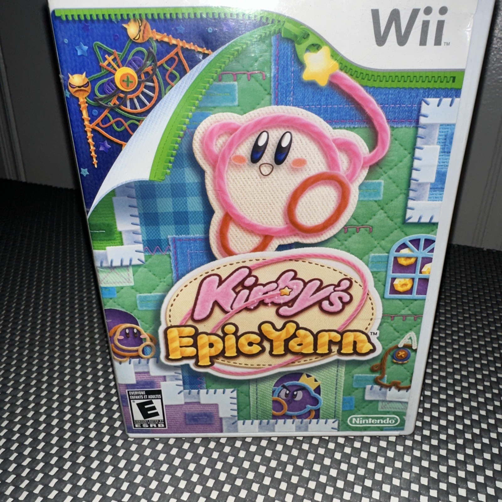 Kirby’s Epic Yarn; Boxed (Nintendo Wii, 2010)