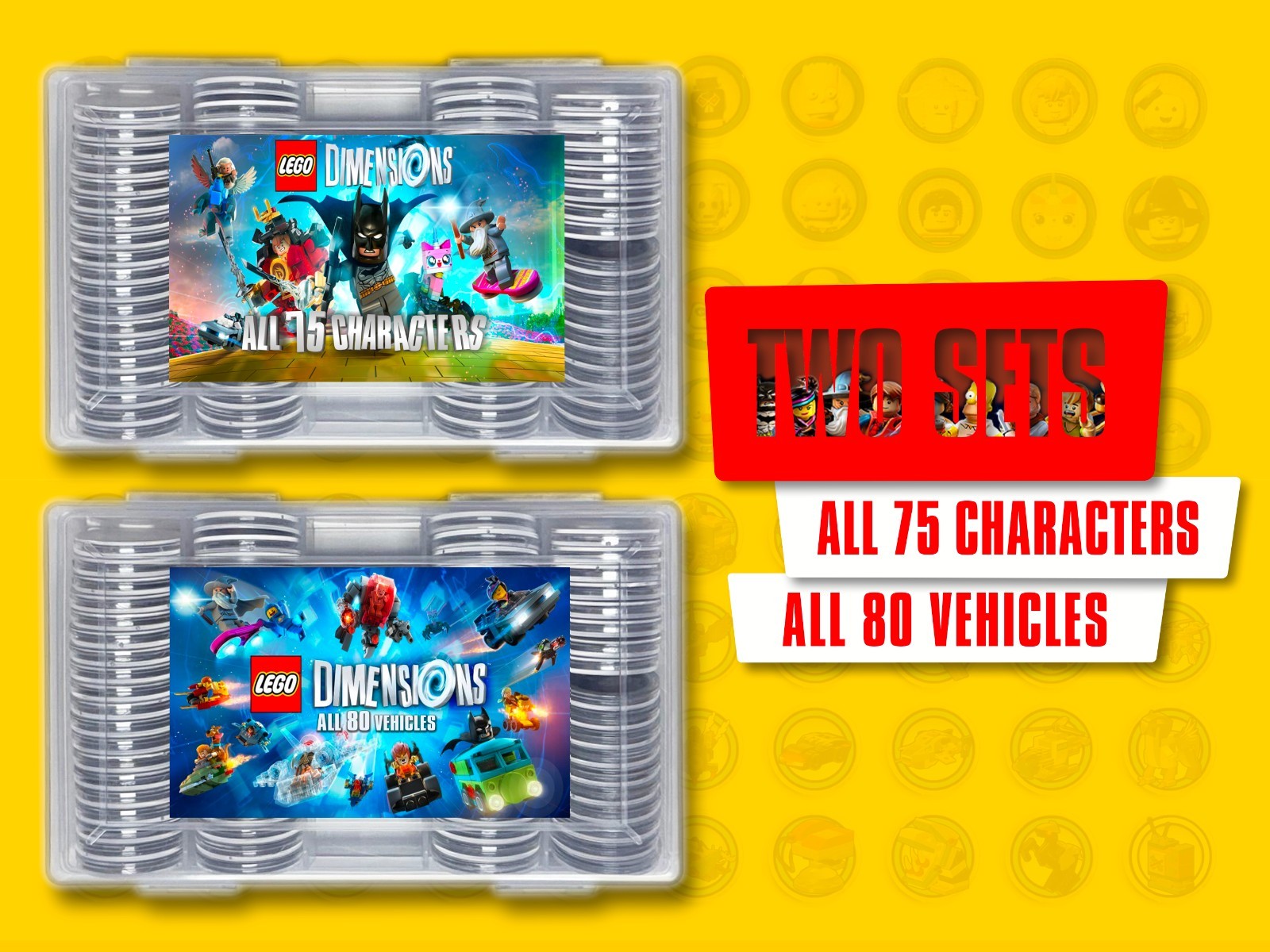 LEGO Dimensions | Two Sets | 2 BOXES | NFC Tags