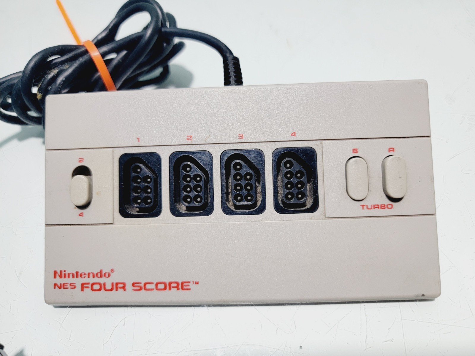 Nintendo NES Four Score Controller Adapter NES-034A – Authentic & Tested