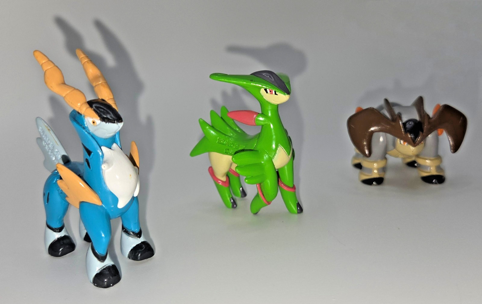 Pokemon Swords of Justice Mini Figures Takara Tomy Cobalion Terrakion Virizion