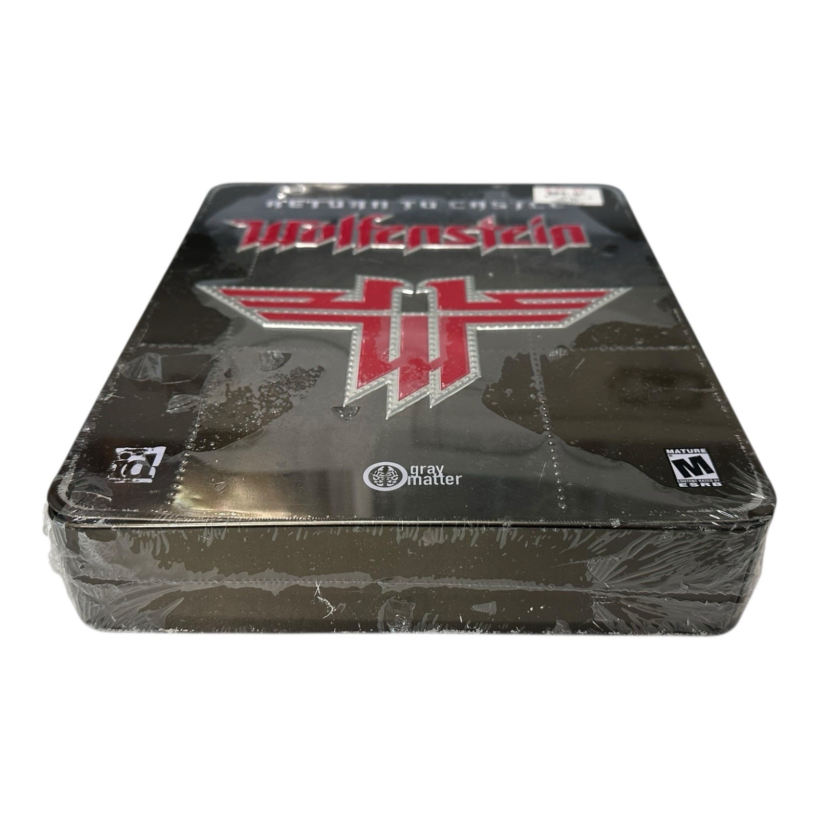 Return to Castle Wolfenstein: Limited Edition (PC 2001) NEW SEALED METAL BOX TIN