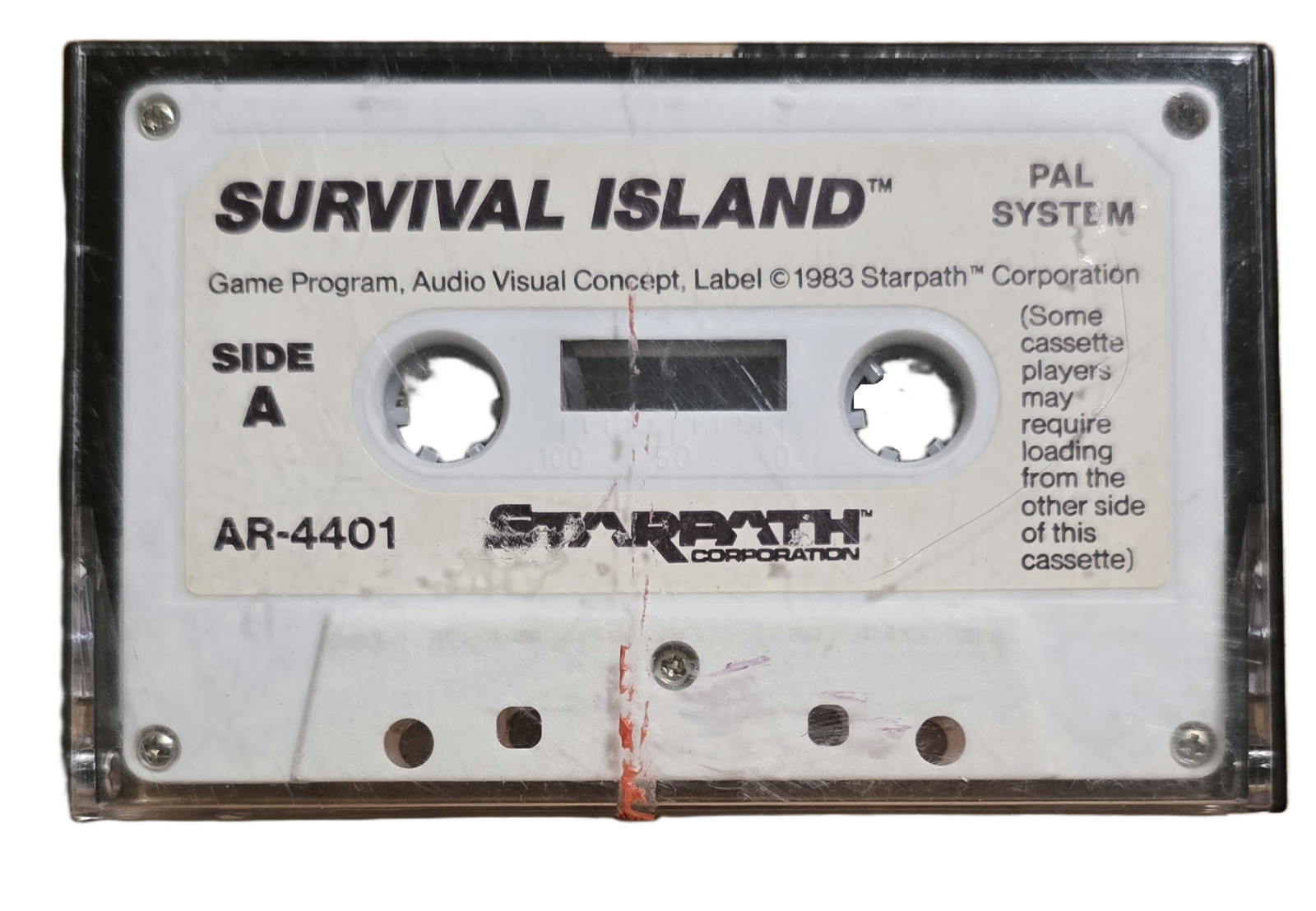 SURVIVAL ISLAND Starpath Arcadia Atari 2600 Supercharger! *RARE*