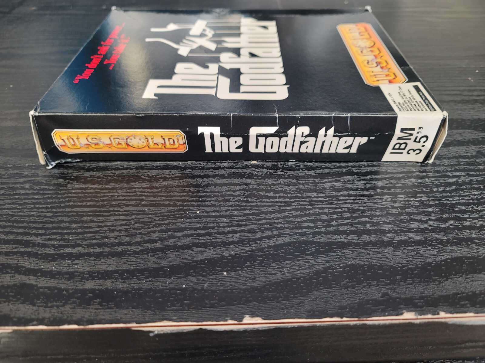 The Godfather PC Computer Big Box Complete In Box CIB Great Condition IBM 3.5″