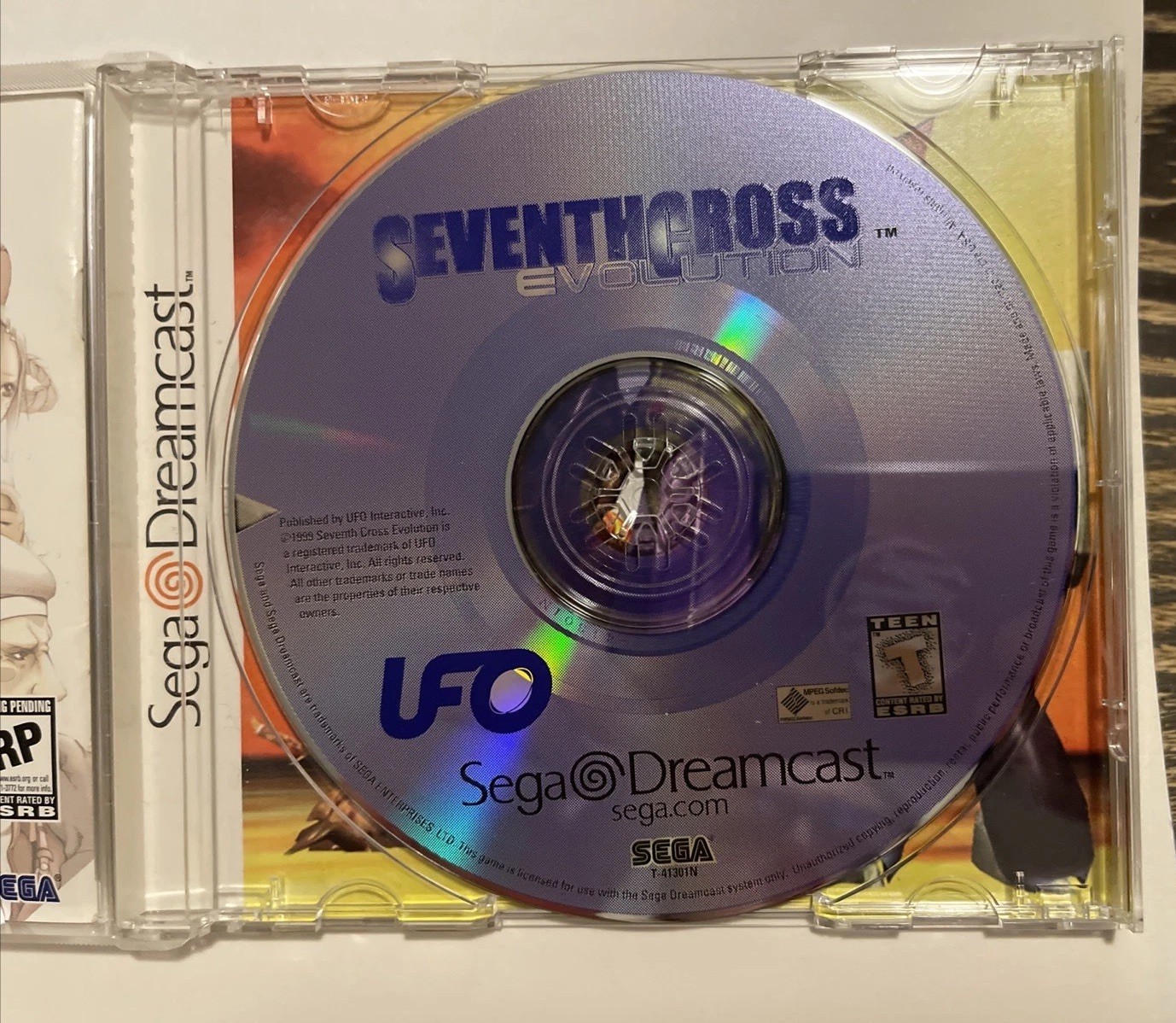 Seventh Cross: Evolution (Sega Dreamcast, 1999)