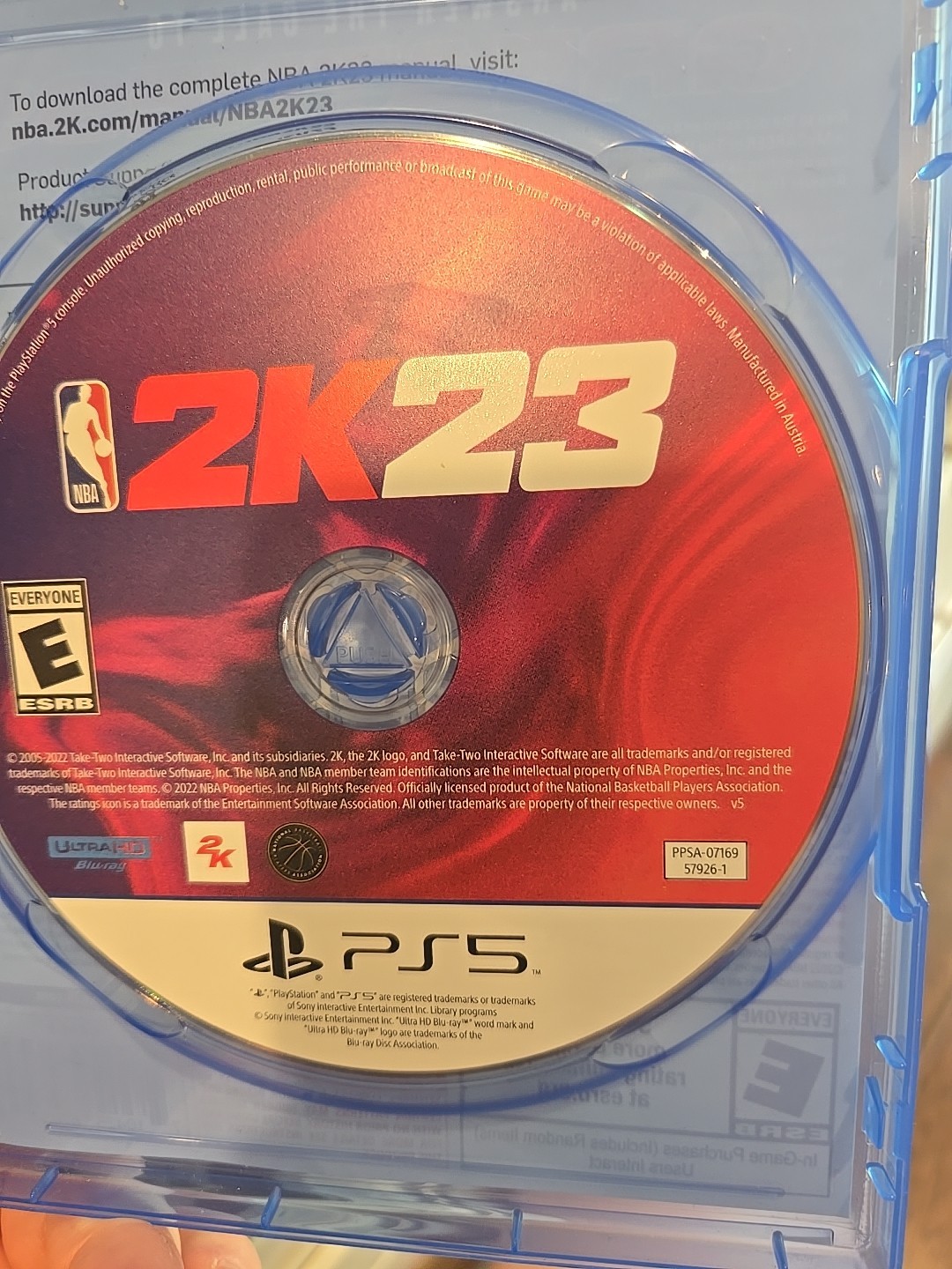 NBA 2K23 Championship Edition Michael Jordan PlayStation 5 PS5 RARE With Poster