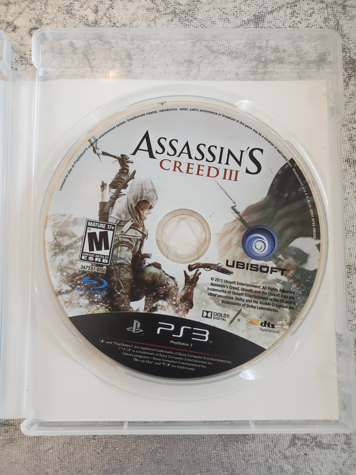 Assassin’s Creed III (Sony PlayStation 3, 2012) CIB Video Game TARGET EDITION