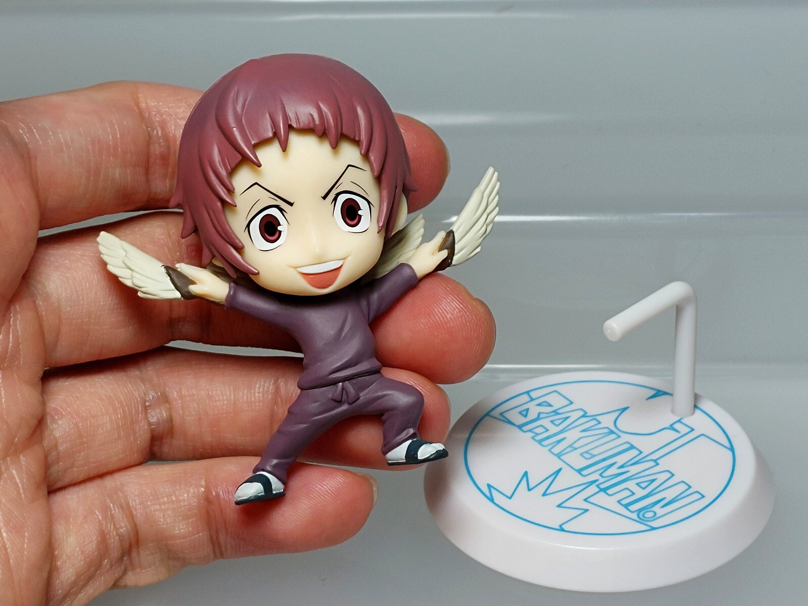 Ichiban Kuji Bakuman. Chibi Kyun-Chara Niizuma Eiji Figure Banpresto 2011 2.4in