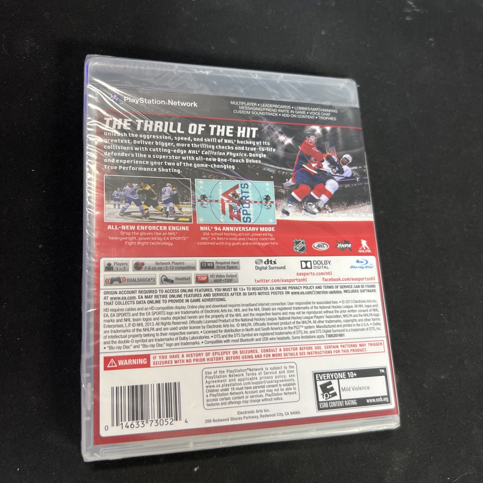 NHL 14 (Sony PlayStation 3, 2013) BRAND NEW – FACTORY SEALED PS3