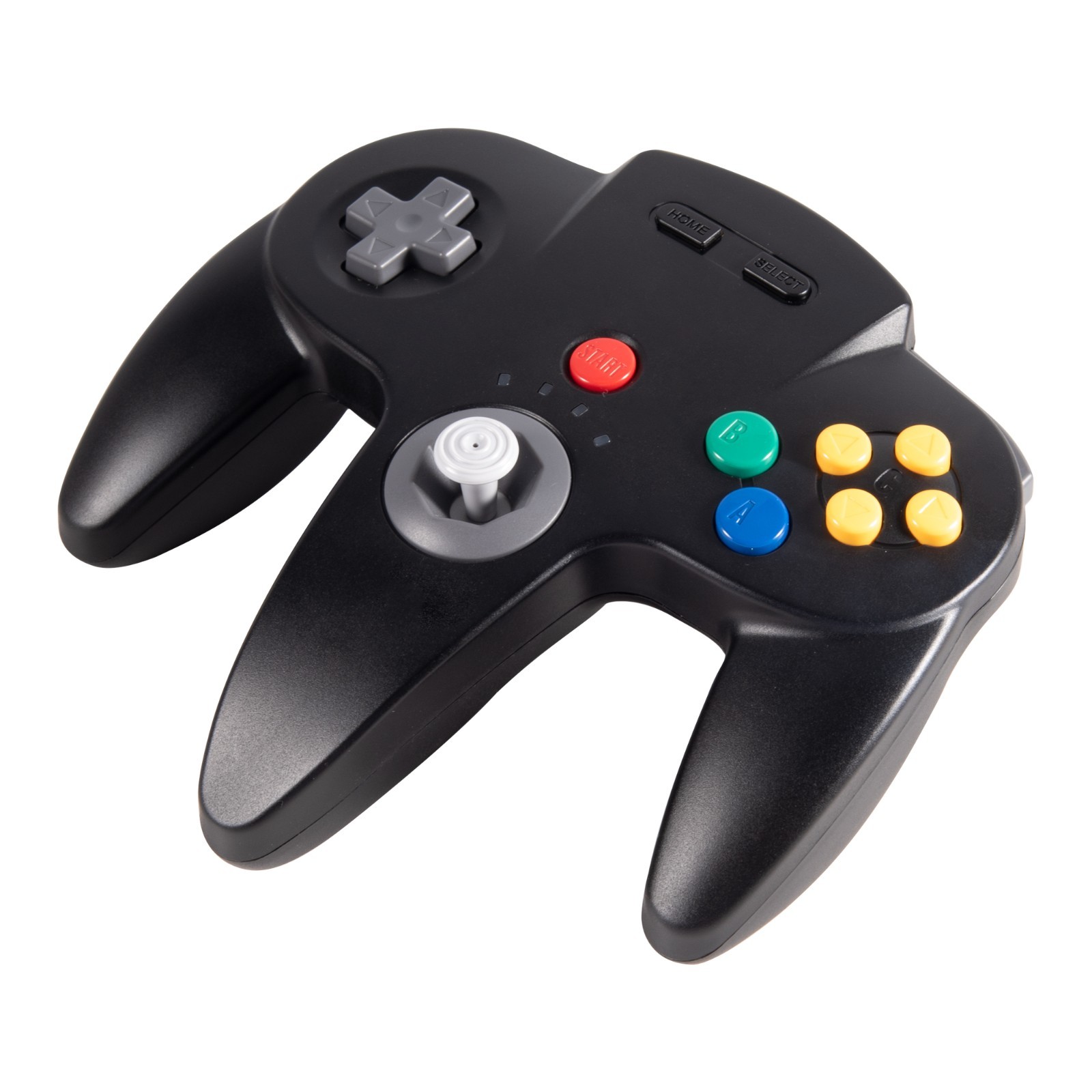Wireless N64 Controller Rechargeable Gamedpad w/Rumble Pak for Nintendo 64 N64