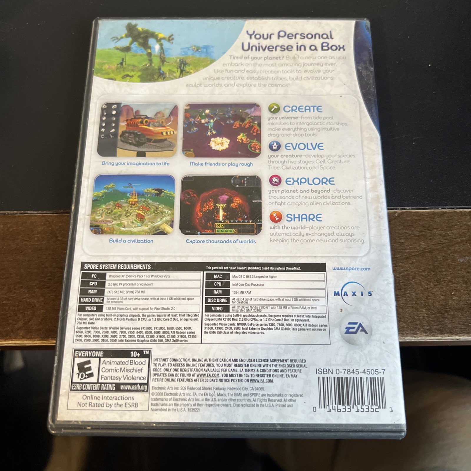 Spore (Windows/Mac, 2008)