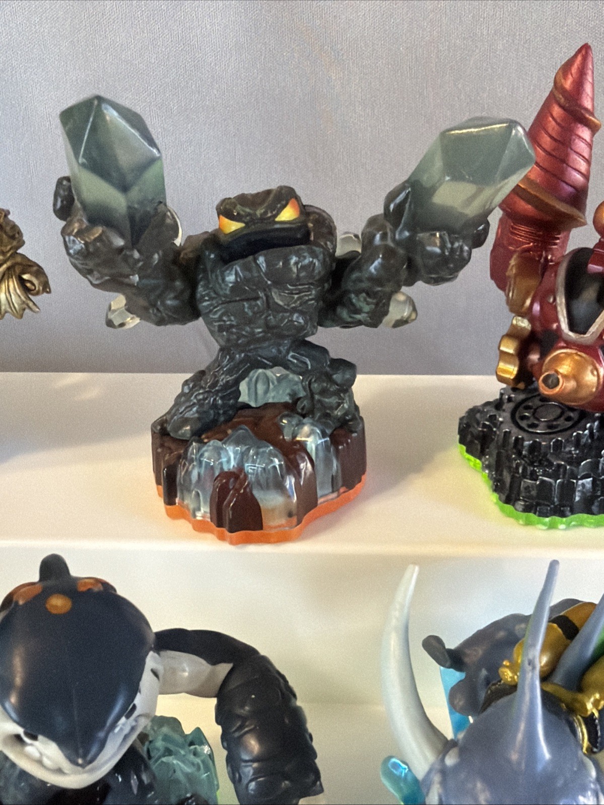 10 Skylanders Game Figures Elf Shroomboom Giant Terrafin Zap Drill Spyros Ship
