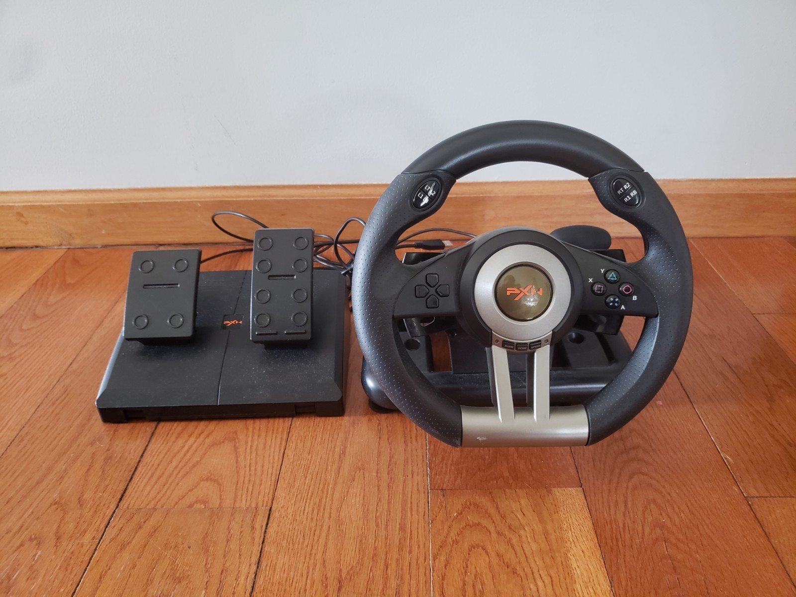 PXN V3 Pro Gaming Racing Steering Wheel and Pedals For PC/Xbox/PS3/PS4/Switch