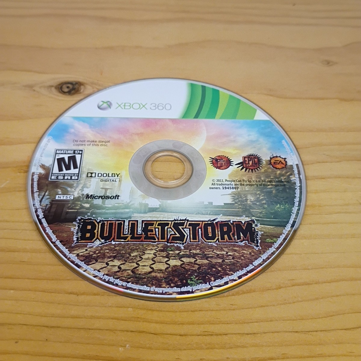 Bulletstorm Epic Edition Microsoft Xbox 360 w/Manual CIB Tested And Working