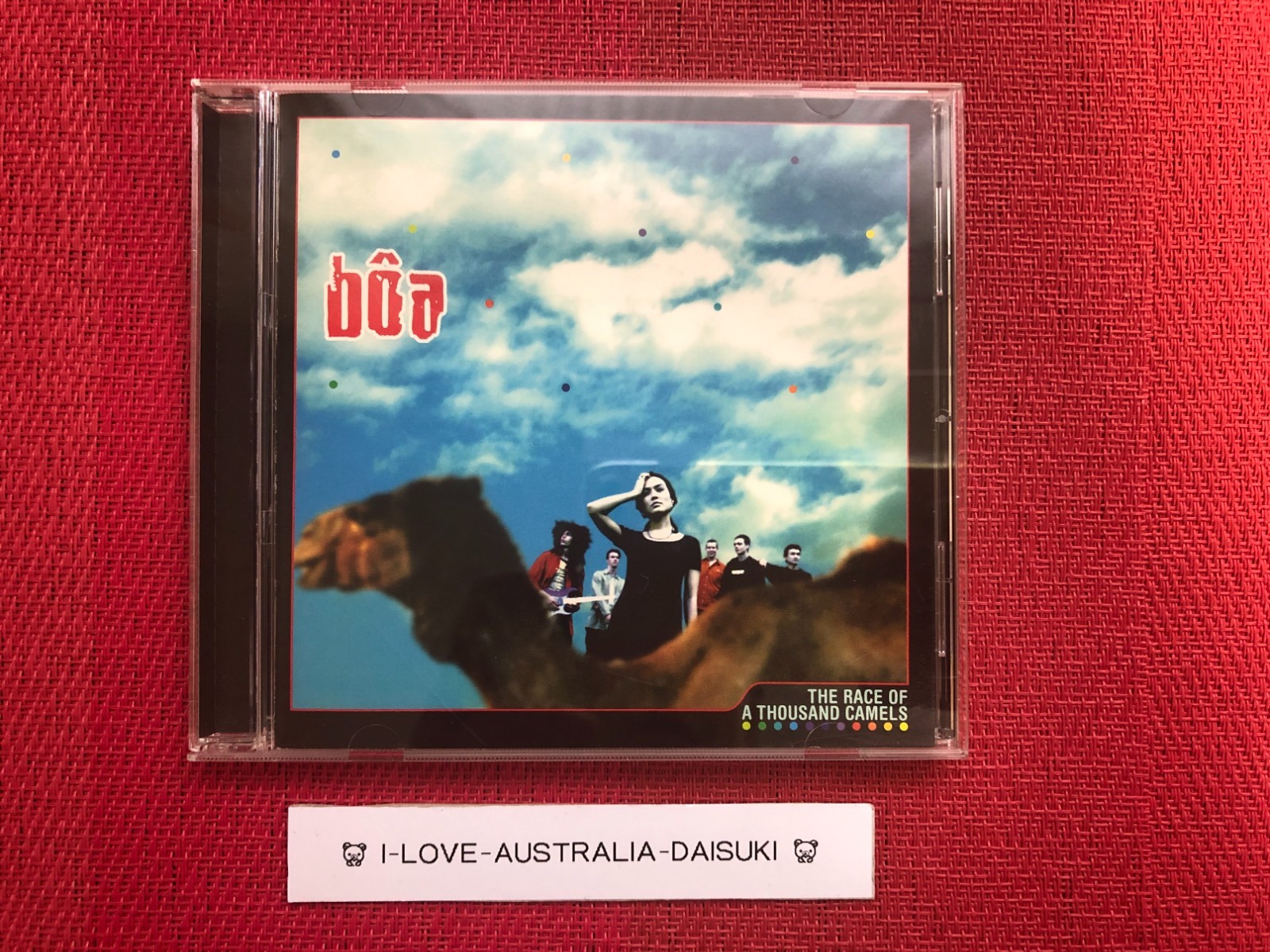 Boa The Race of a Thousand Camels 1998 anime Rain Opening CD