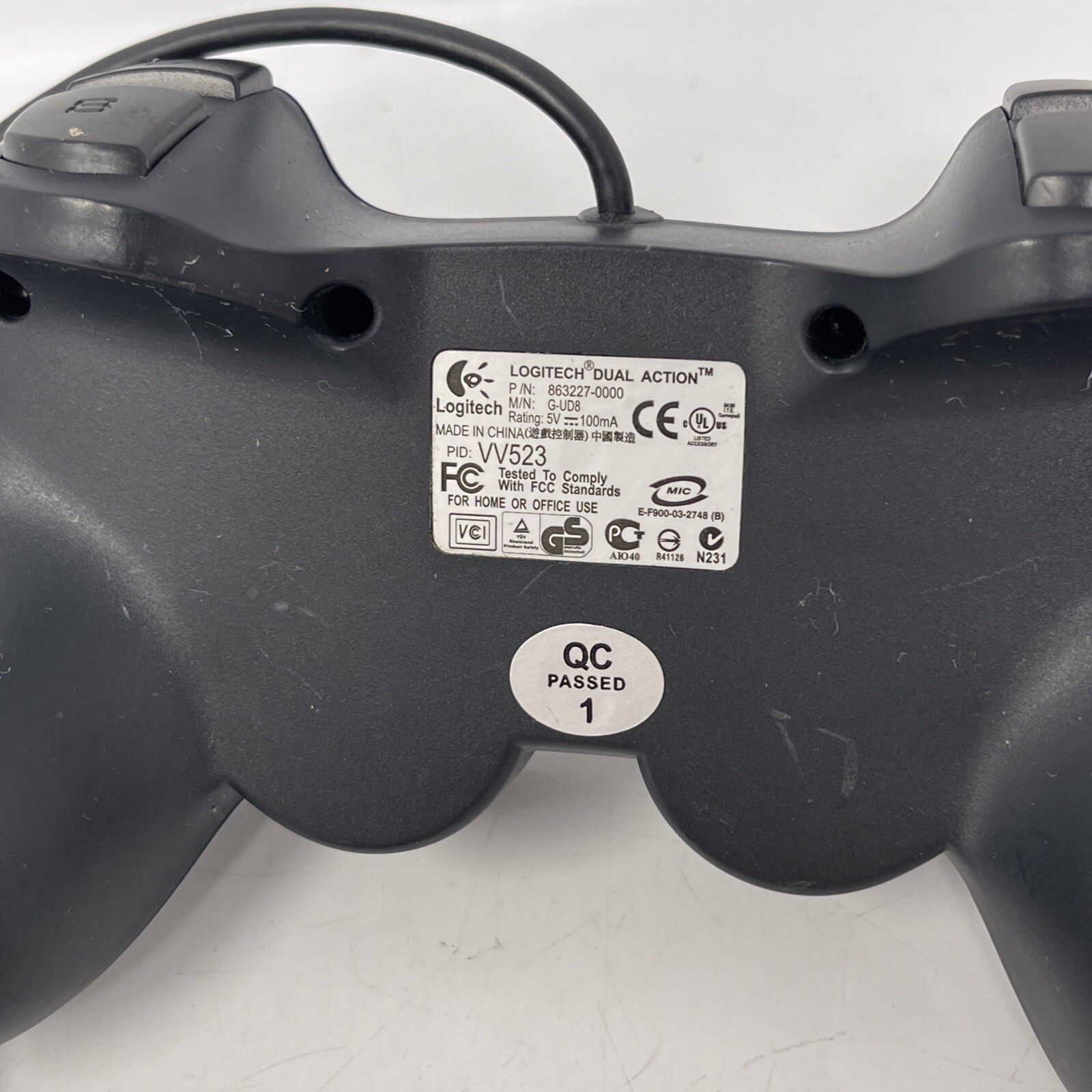 Logitech Dual Action USB Game Controller for PC/Mac Black Dual Action – Tested