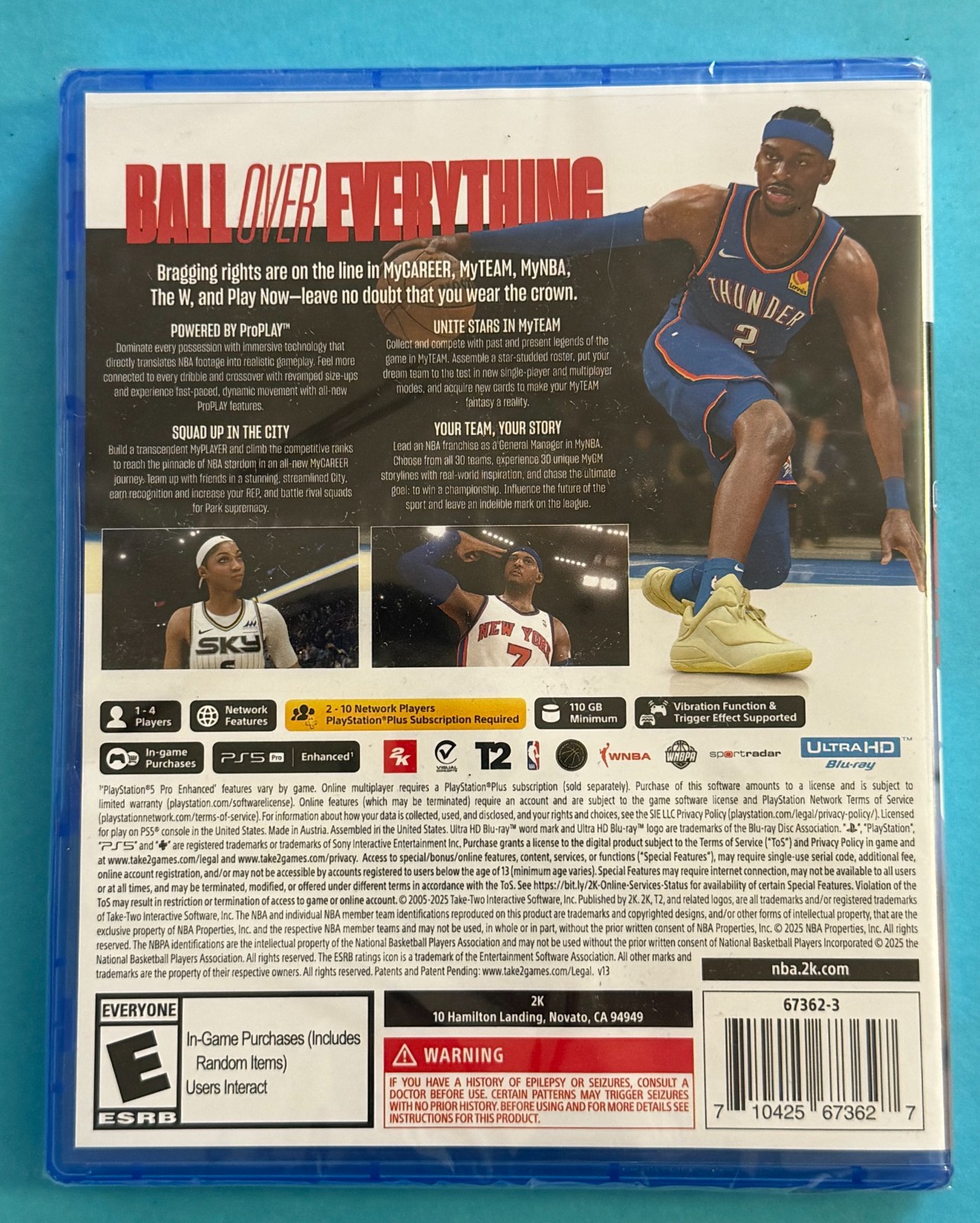 NBA 2K26 – Sony PlayStation 5 New/Sealed