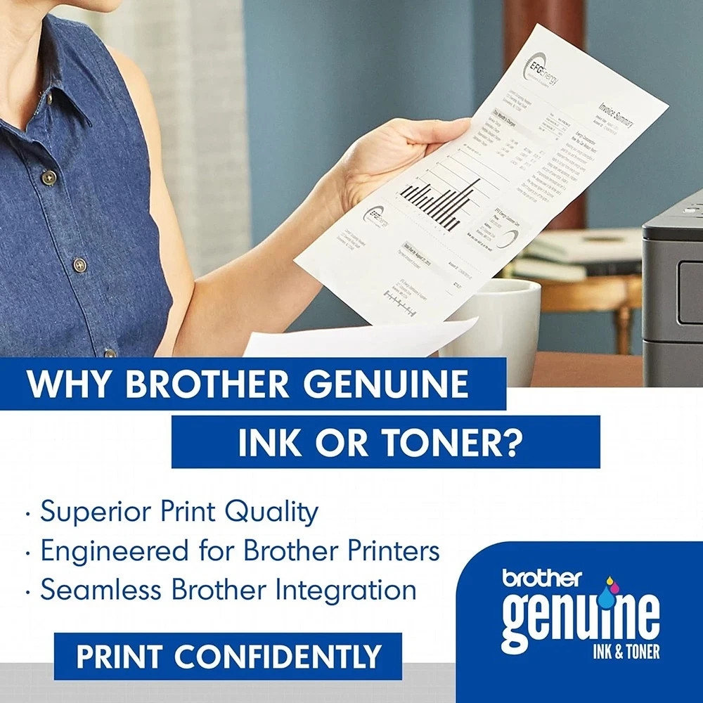 Brother TN-436 Toner Set Black Cyan Magenta Yellow Genuine OEM High Yield 4-Pack