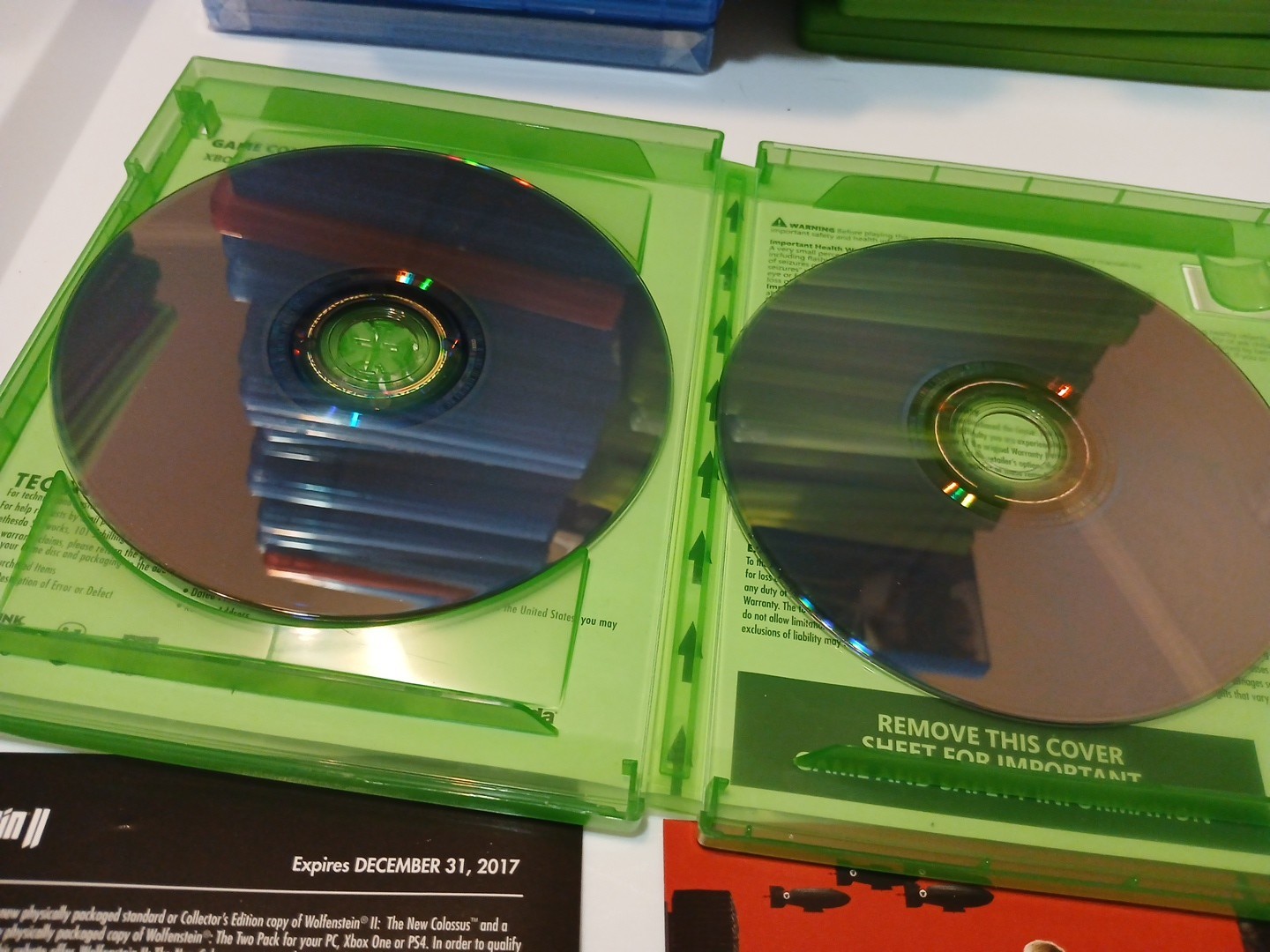 Wolfenstein The New Order + The Old Blood Xbox One Tested And Working