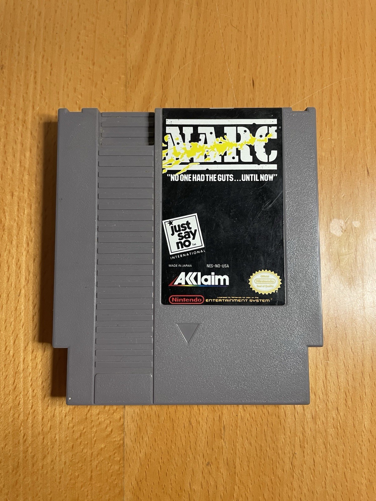NARC – Nintendo Entertainment System (NES) Cartridge Only UNTESTED