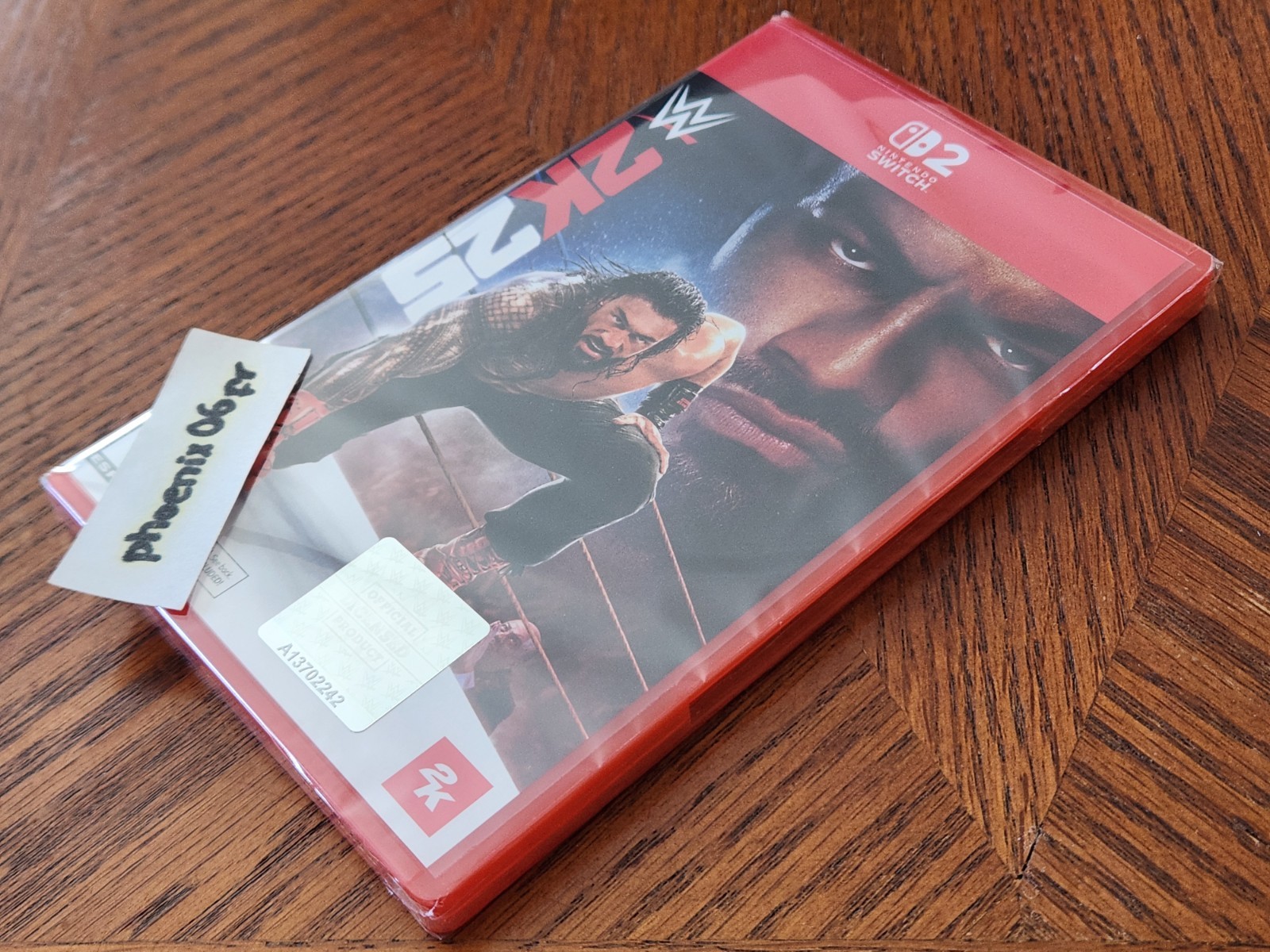 Brand New! WWE 2K25 NO GAME CARD (Nintendo Switch 2 NS2) Factory Sealed!