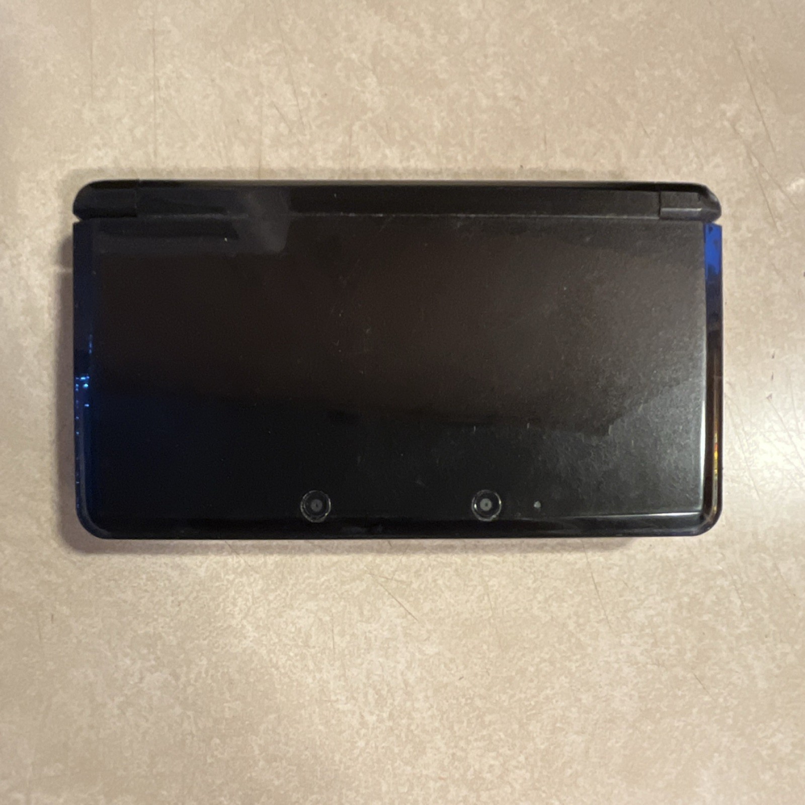 Nintendo 3DS Cosmo Black Charger and Stylus Included