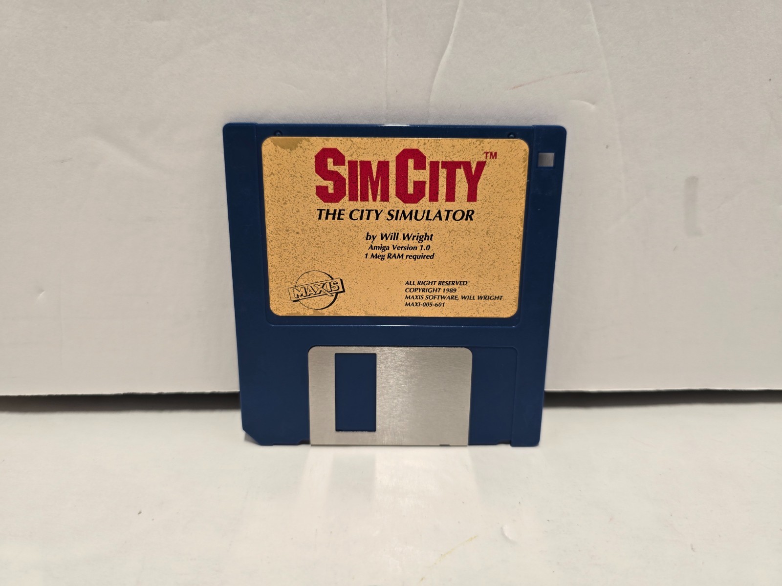 SimCity The City Simulator w/ Manual & Inserts 3.5″ Commodore Amiga
