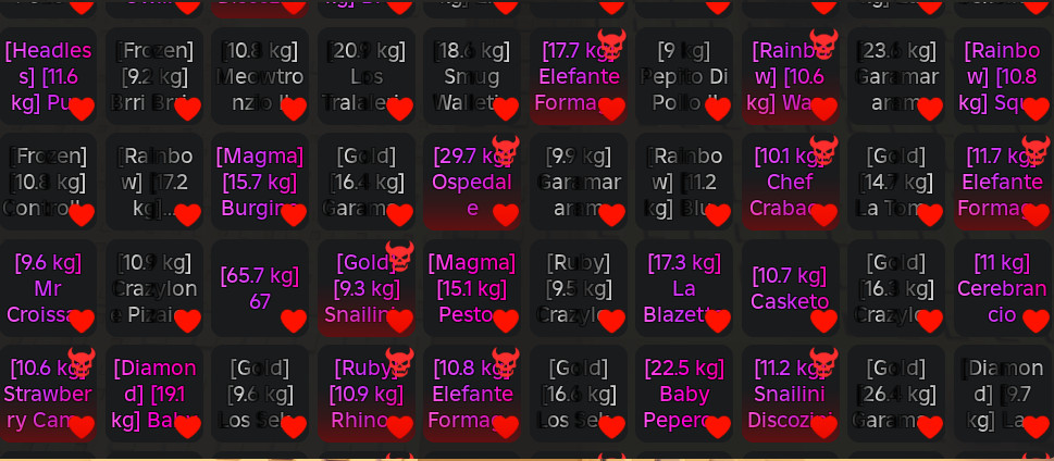 10x secrets plants vs brainrots