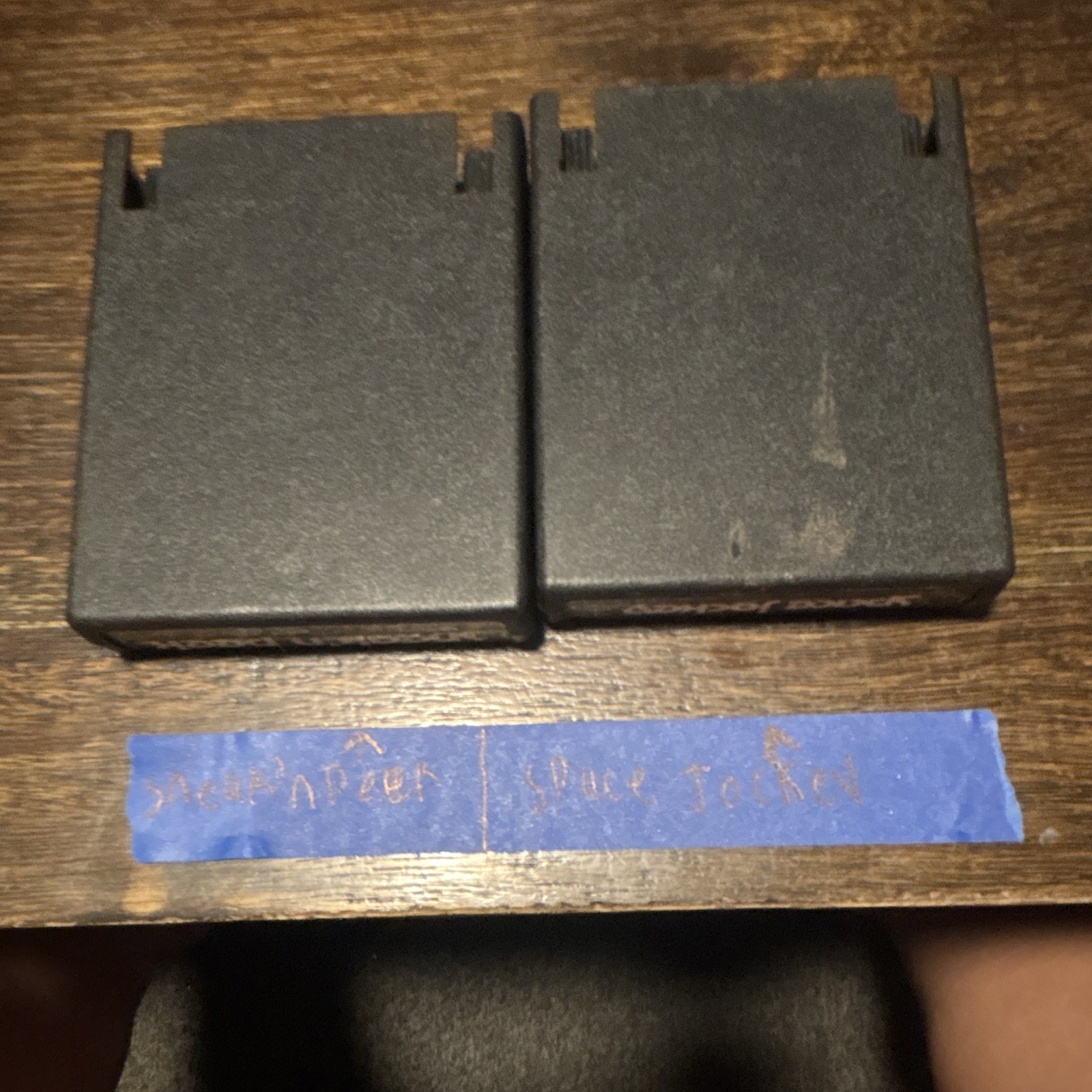 Vidtec Sneak ‘n Peek + Space Jockey Atari Video Game Cartridges Lot of 2