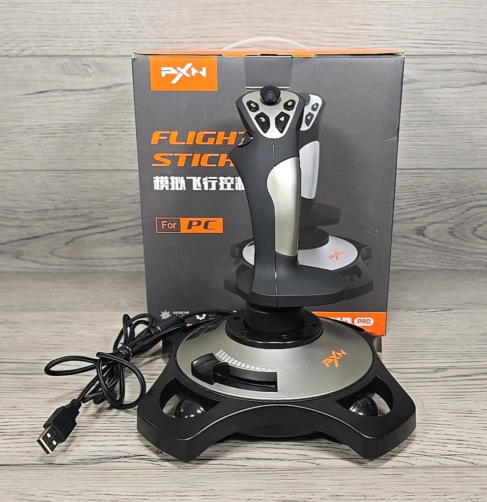PXN Pro 2113 PRO Flight Joystick Gaming Controller Wired Simulator Vibration