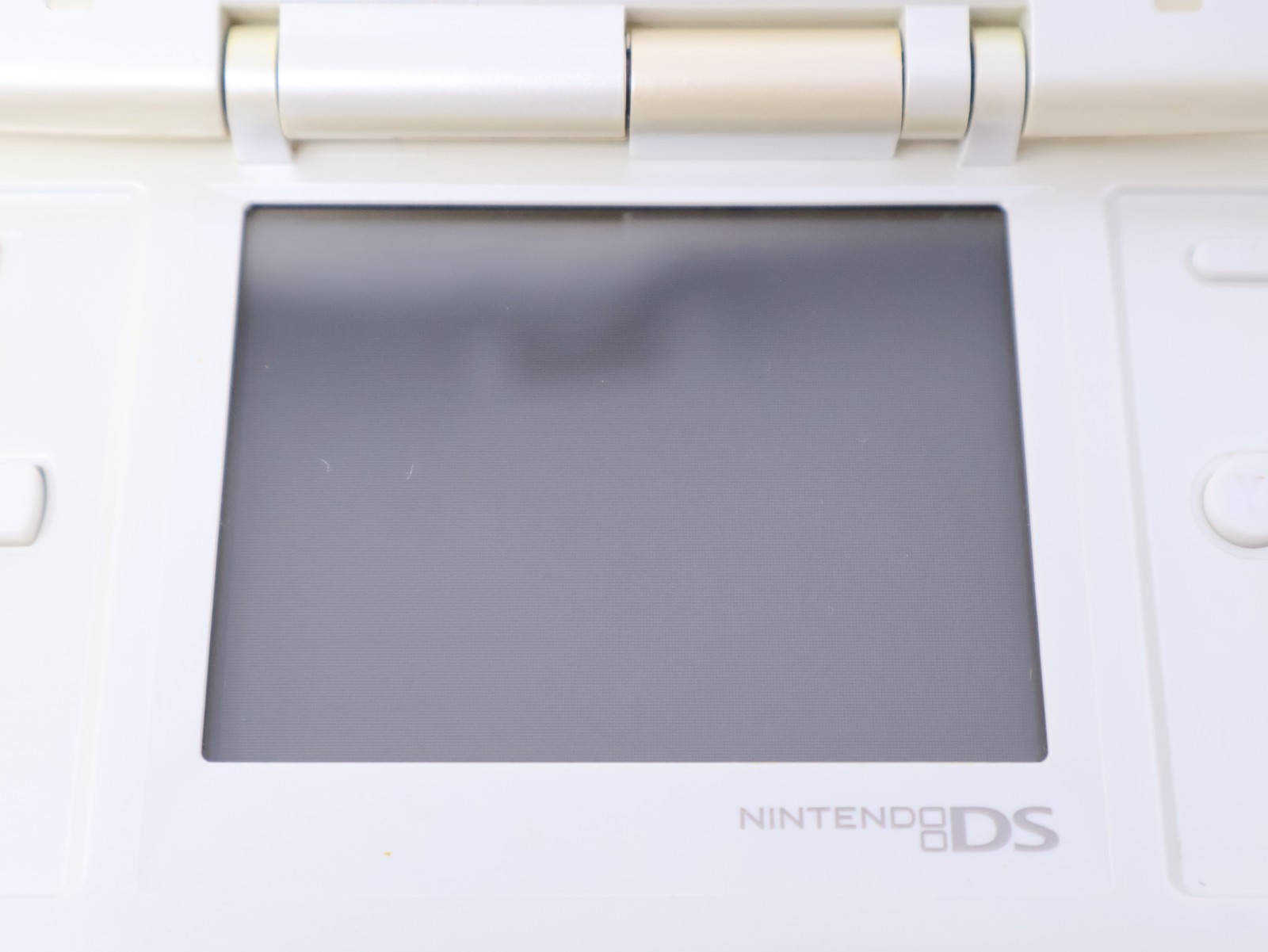 Nintendo DS Handheld System Tested Working Pure White w/ Charger & Stylus