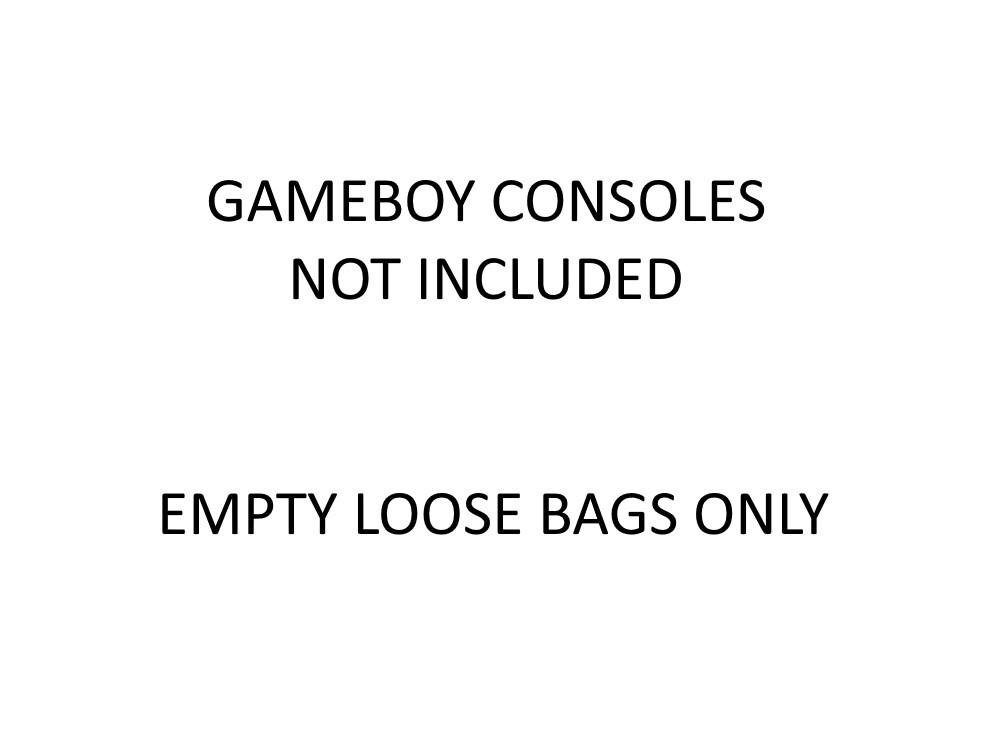 3 Replacement Original Gameboy DMG-01 Bags For CIB Complete in Box Console