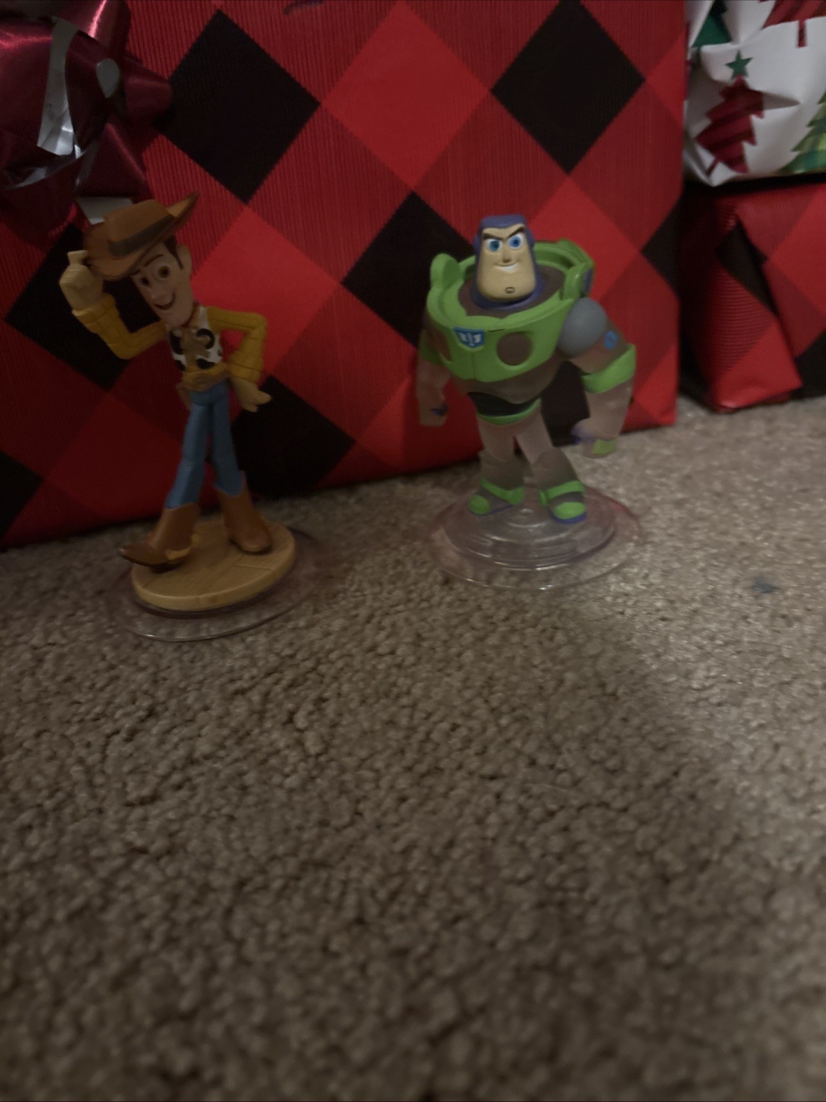 Disney Infinity Toy Story Figures Buzz Lightyear and Woody, Set of 2