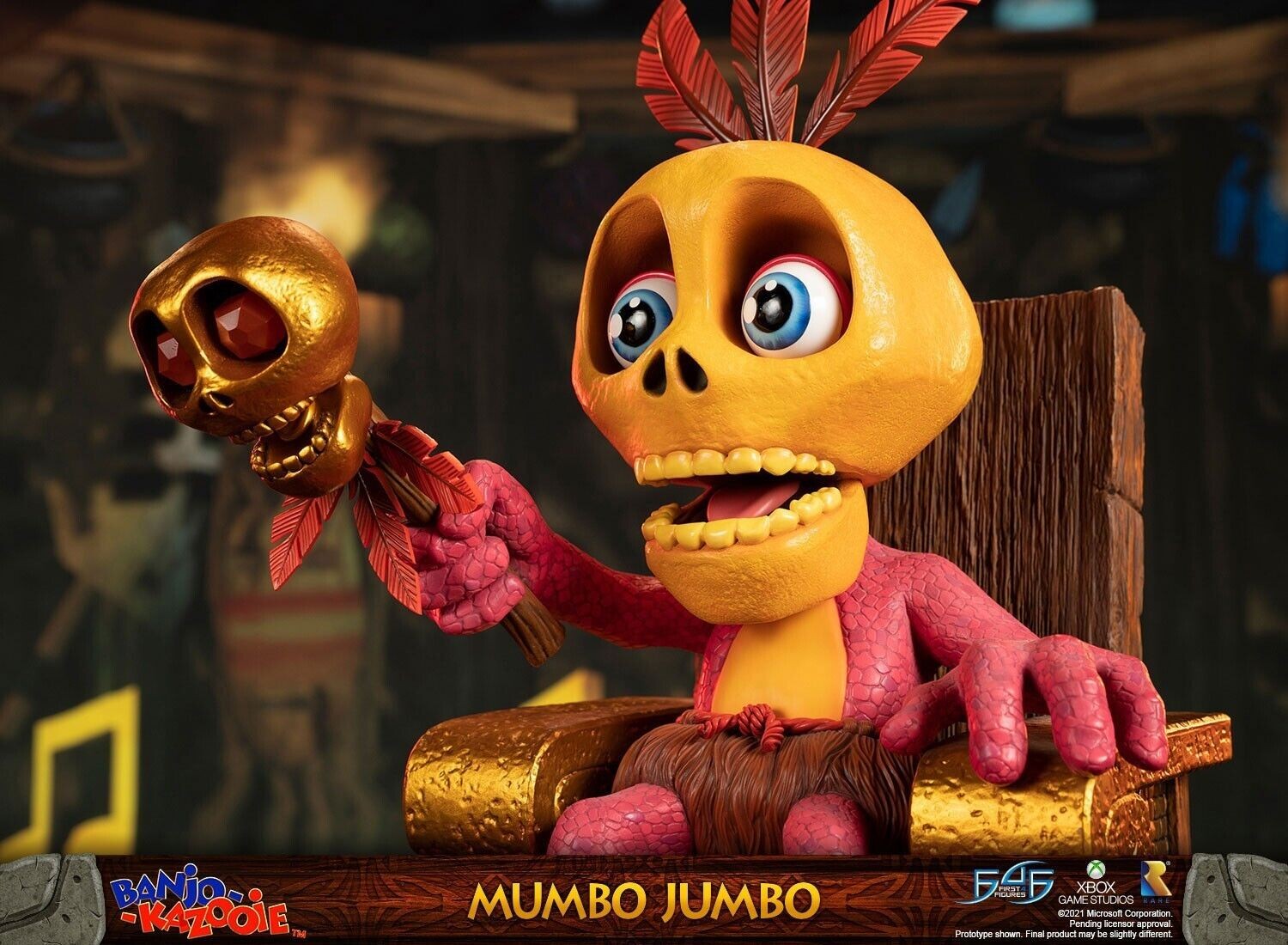 First4Figures Banjo-Kazooie: Mumbo Jumbo Standard Statue Mint in Box
