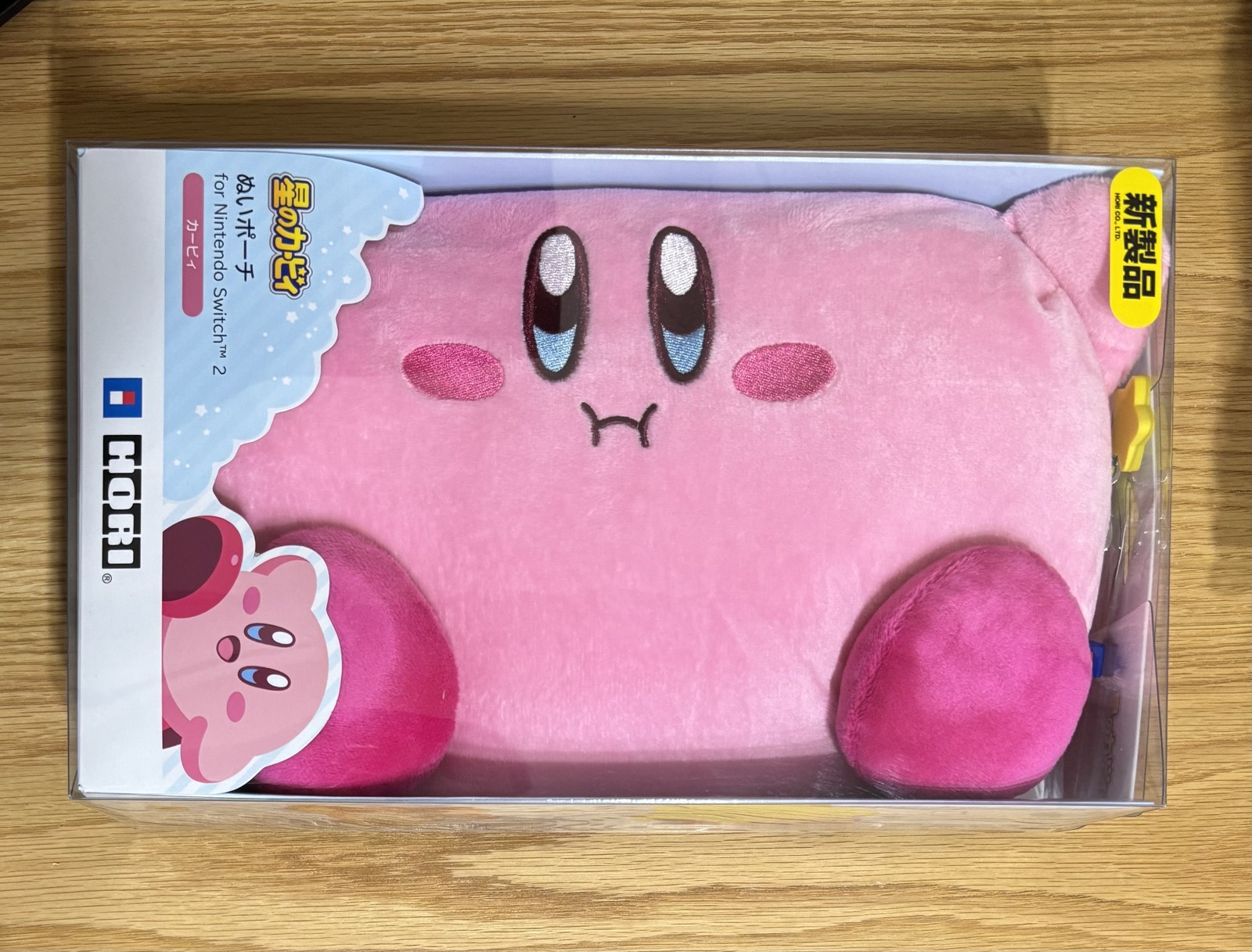 Kirby Plush Pouch for Nintendo Switch 2 OLED HORI Japan Limited rare NSX-121 67