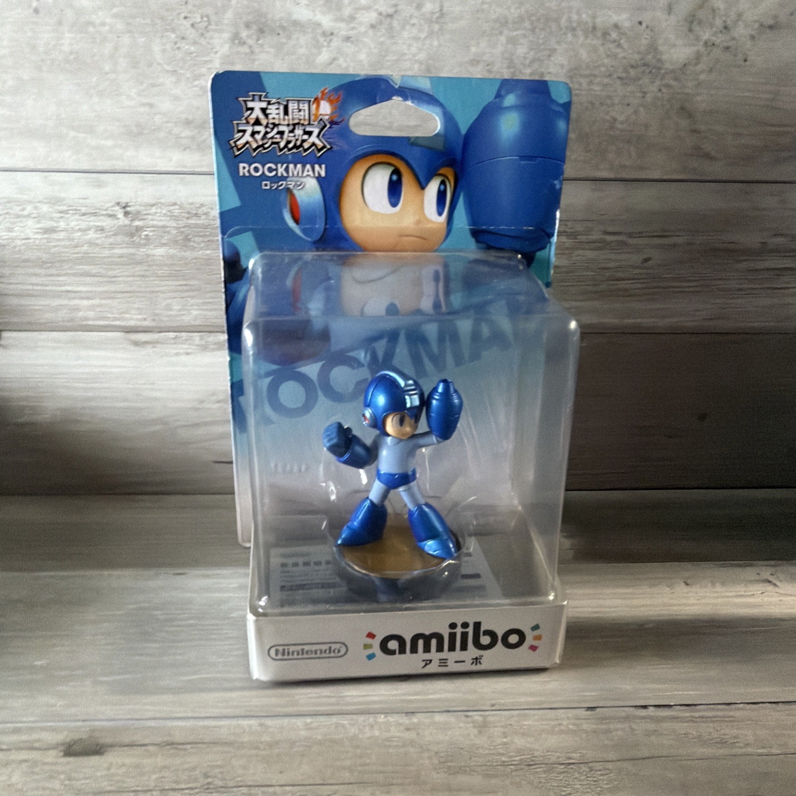 Rockman Nintendo Amiibo Japanese Version New In Sealed Box Mega Man 11