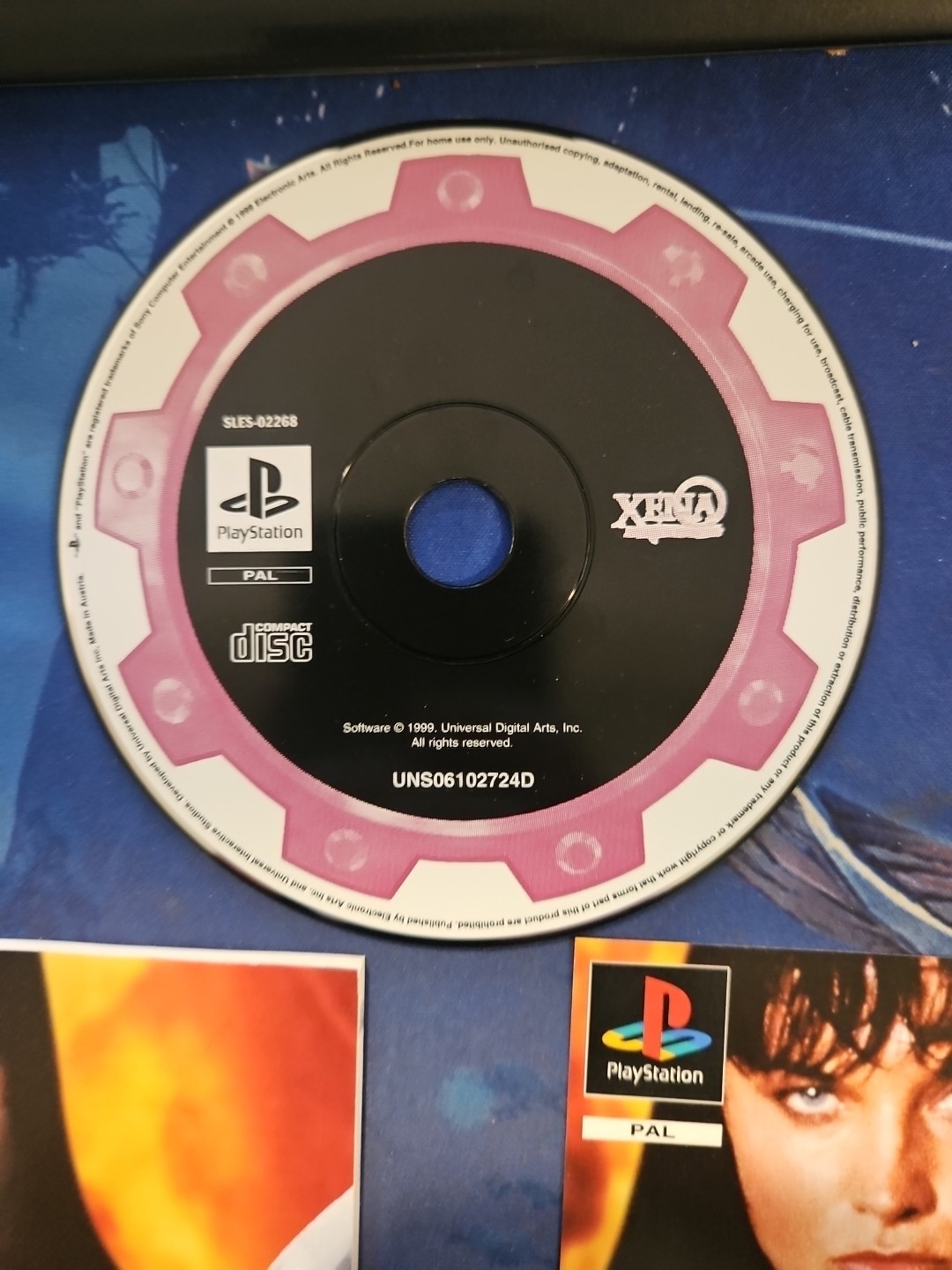 Xena Warrior Princess Sony PlayStation 1 PS1 PAL SPAIN IMPORT SPANISH ESP