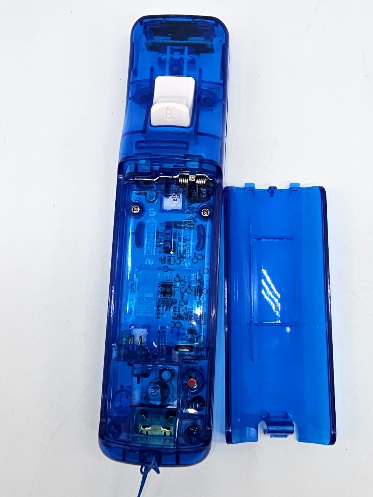 Rock Candy Wireless Controller for Nintendo Wii Blue Translucent PDP Remote