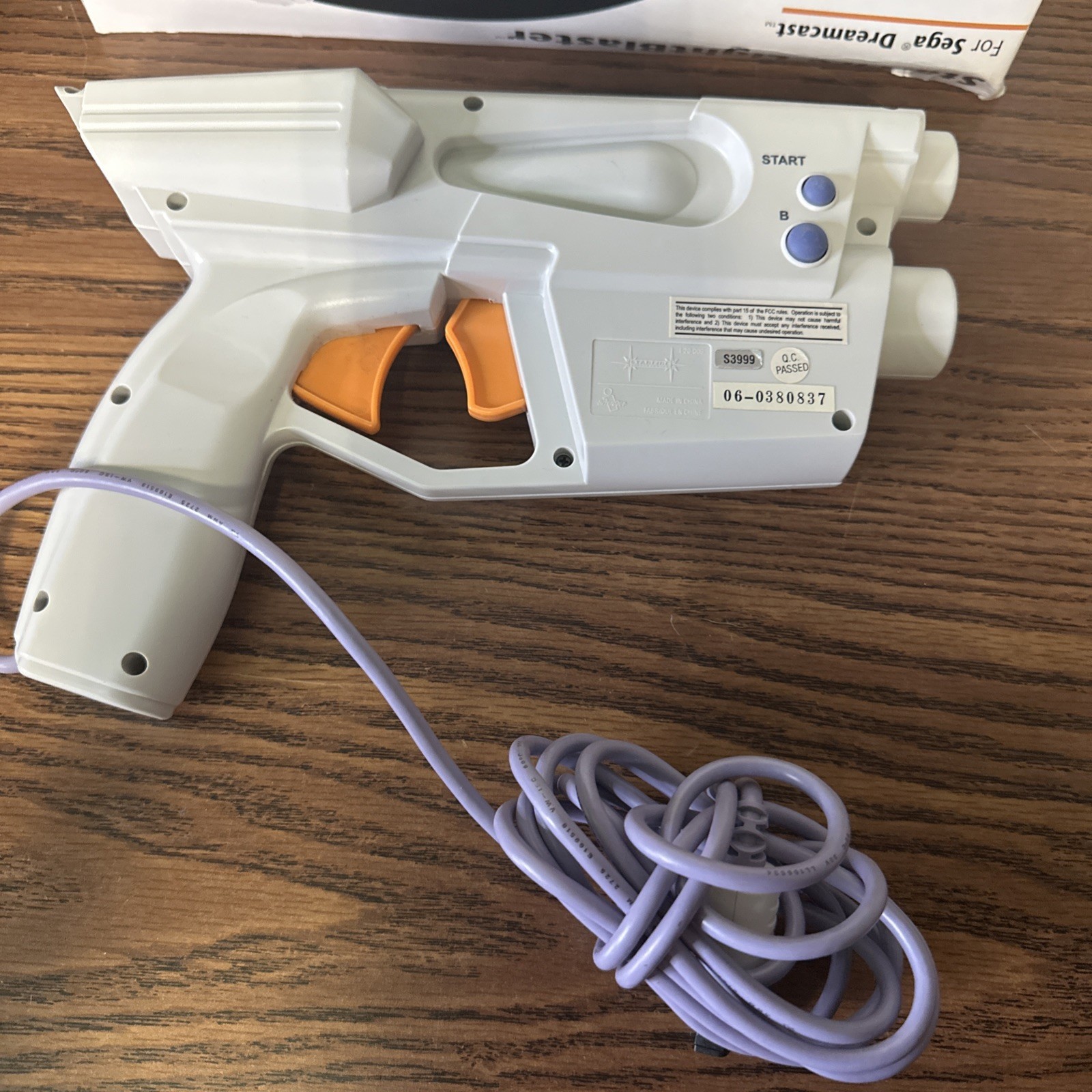 InterAct StarFire LightBlaster for Sega Dreamcast Light Gun Complete in Box CIB
