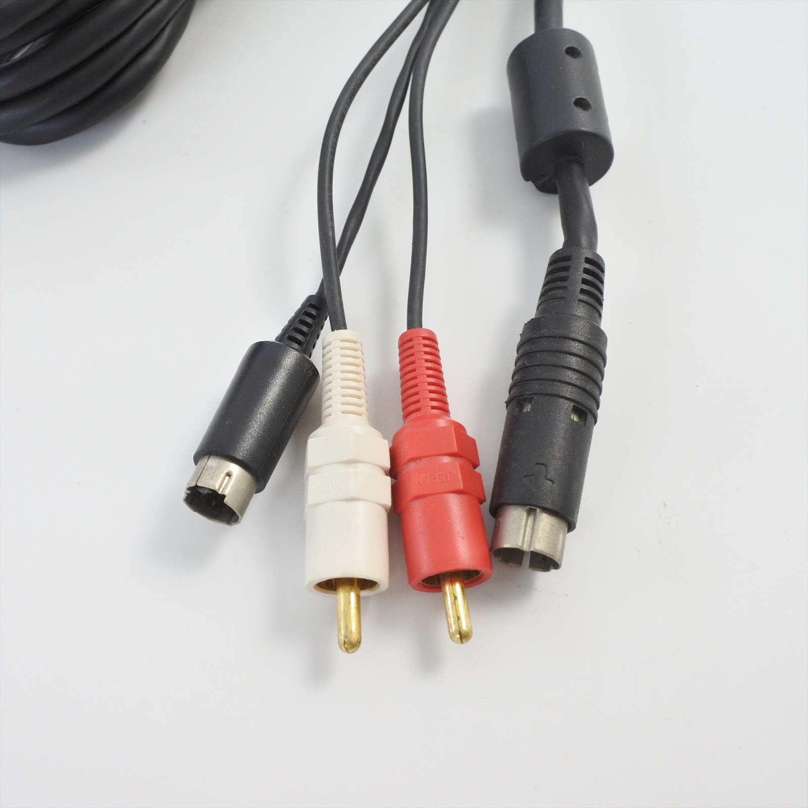 S Video Cable For Sega Saturn HSS-0105 Official Boxed Tested JAPAN Game Ref 0547