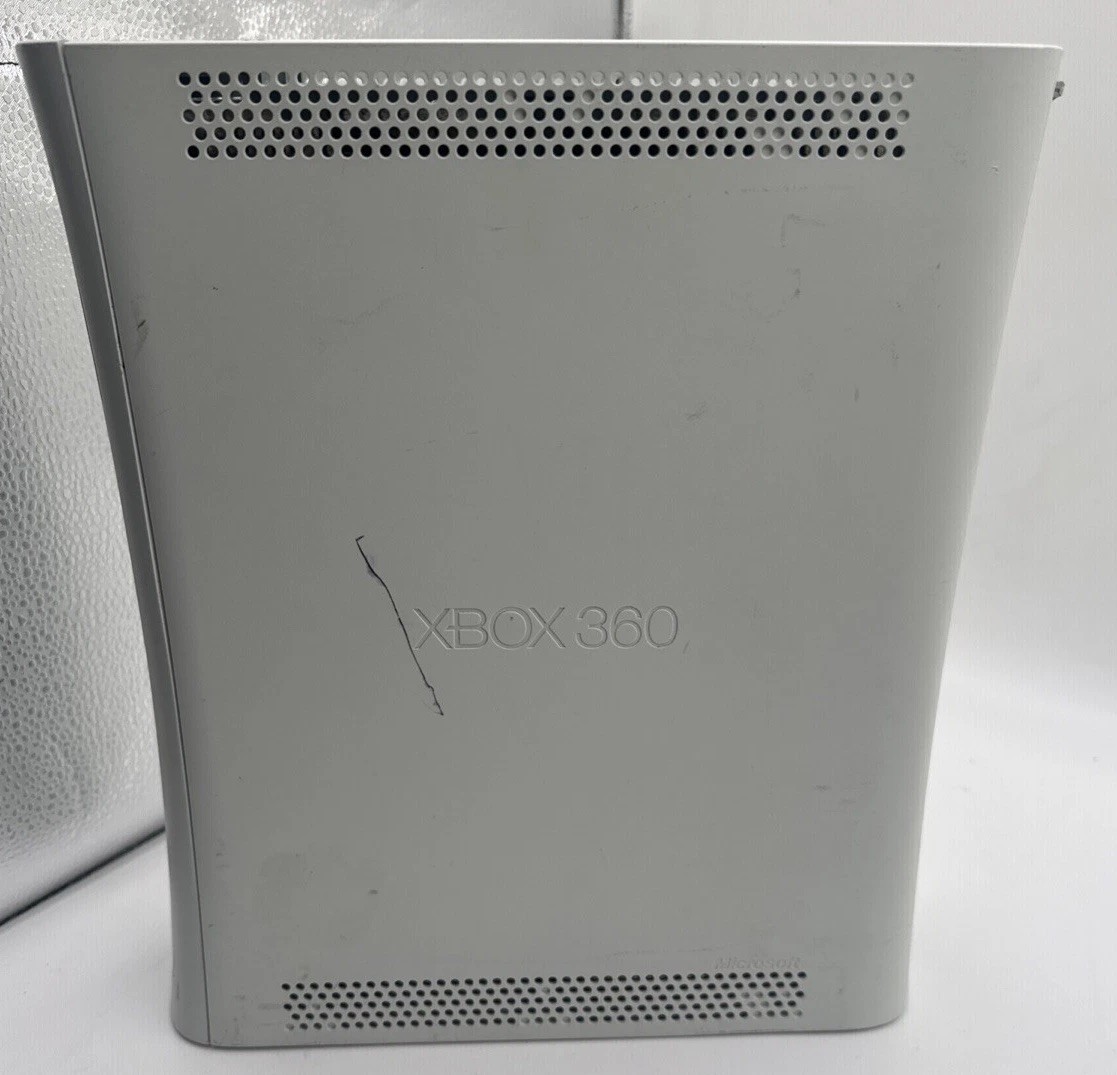 Microsoft Xbox 360 White Console Only Untested No Power Cord AS-IS
