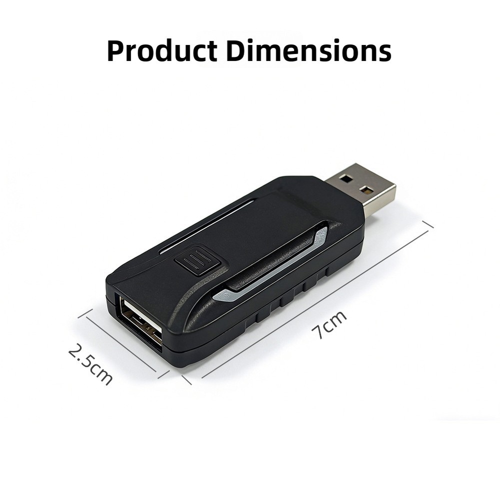 N7 Adapter for P5 Console with Visual Blue Light for PXN Racing Wheels