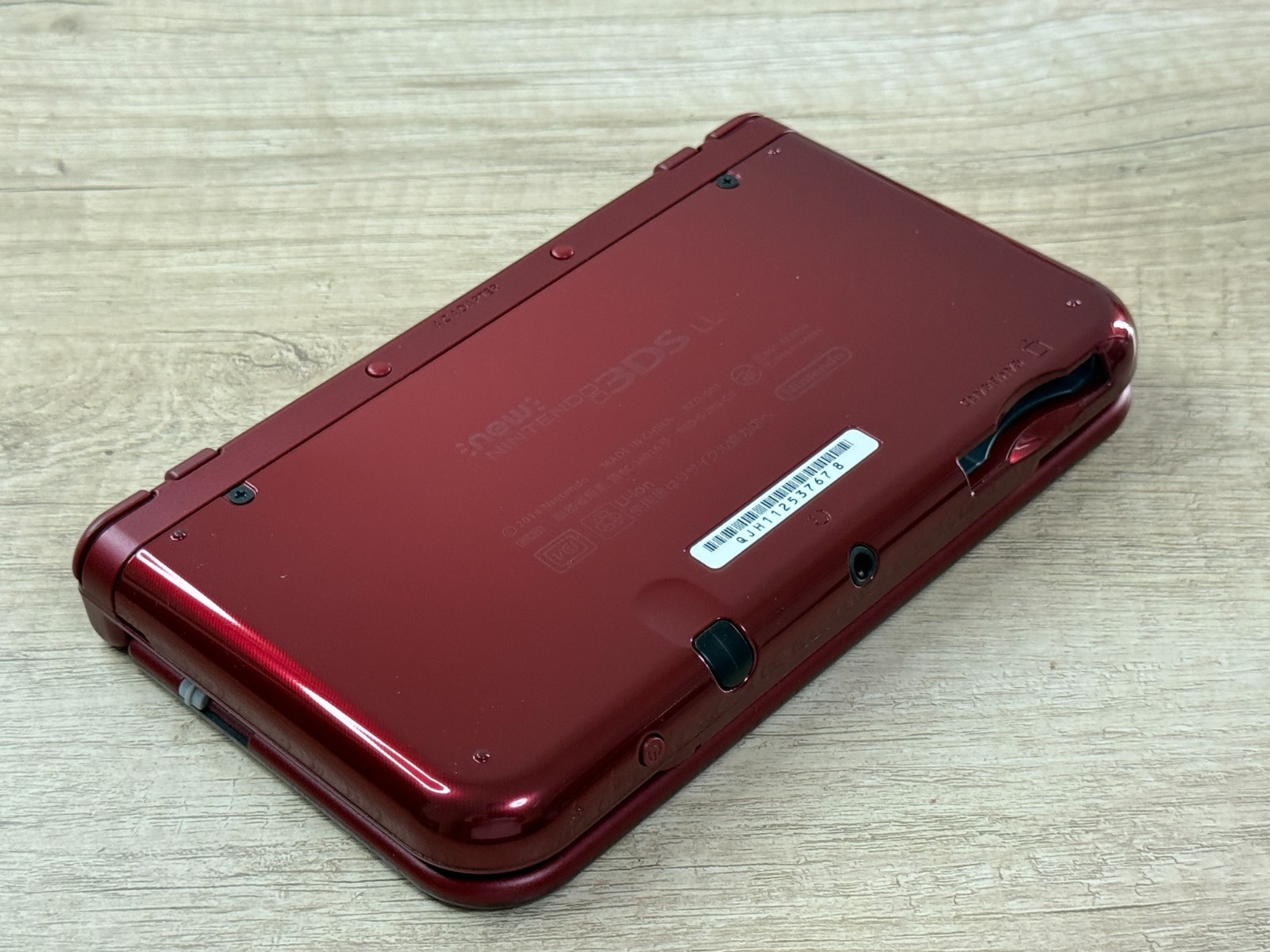 RANk A Nintendo New 3DS LL XL Metallic Red Console Tested Japan ver D2399