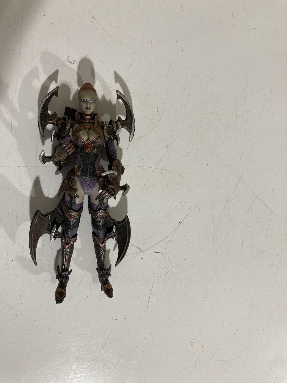 Avia Figure from Aion Limited Collectors Edition Winged Asmodian Daeva 6.25 Tall