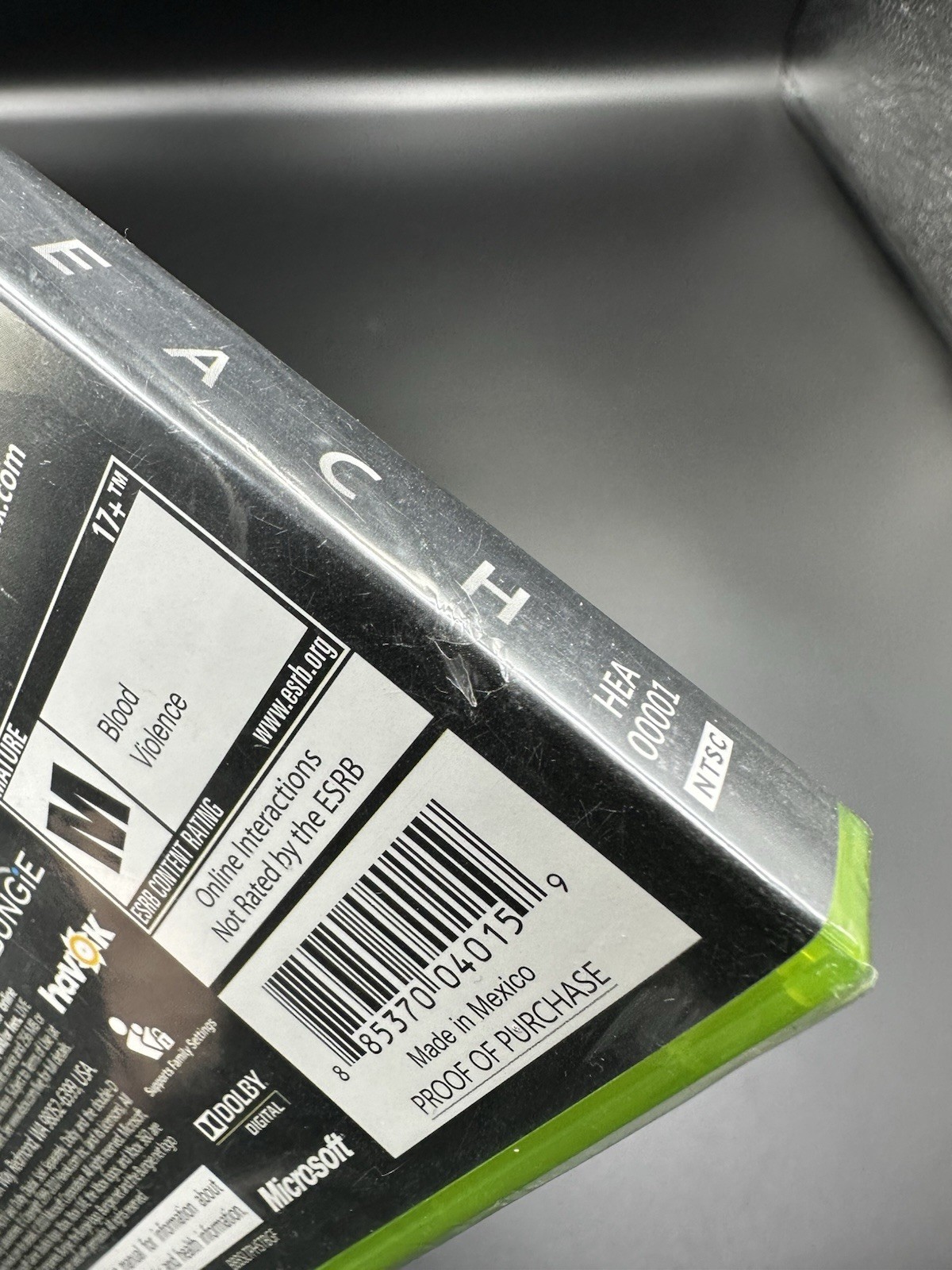 Halo: Reach • Sealed • 1st Print • Xbox 360