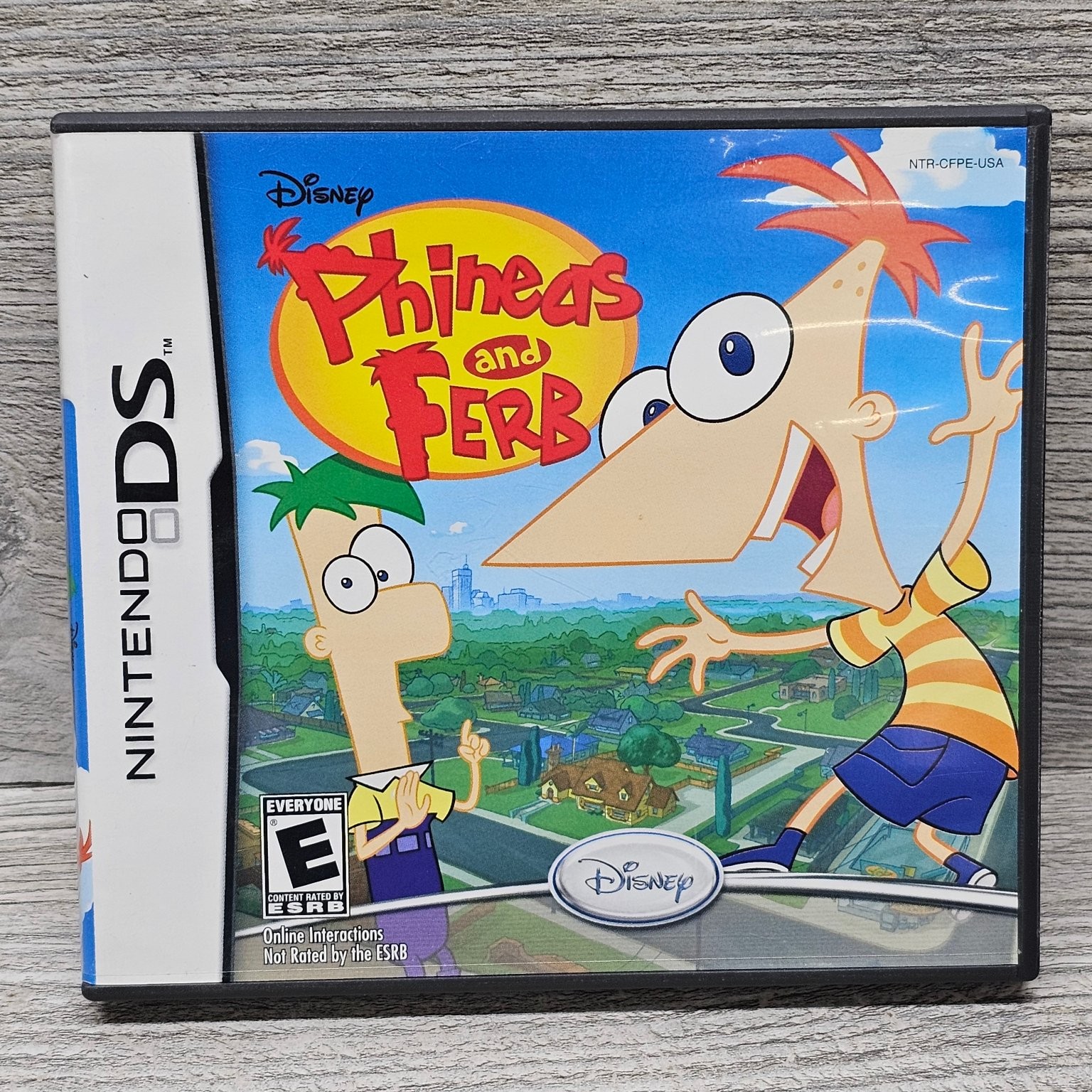 Phineas and Ferb Nintendo DS Complete CIB Tested Working Gadgets Agent P